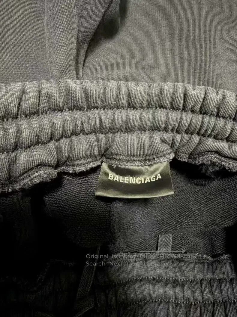 Balenciaga Balenciaga size XS Man United Stripe Logo Cotton Sweatpant Size US 27 - 5 Thumbnail