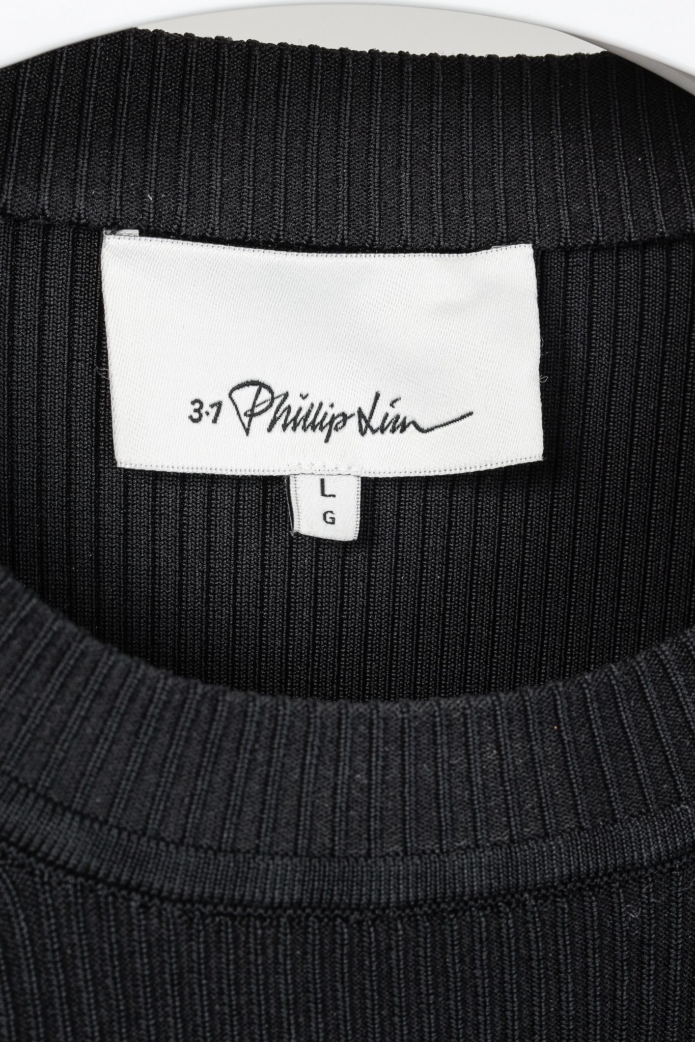 3.1 Phillip Lim PF/17 Ribbed-Knit Belted-Bell-Sleeve Sweater