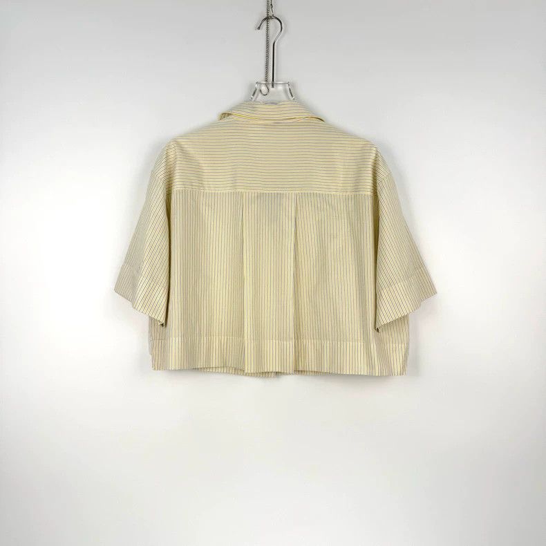 Loewe LOEWE Yellow and blue vertical embroidery logo short sleev Size M / US 6-8 / IT 42-44 - 4 Thumbnail