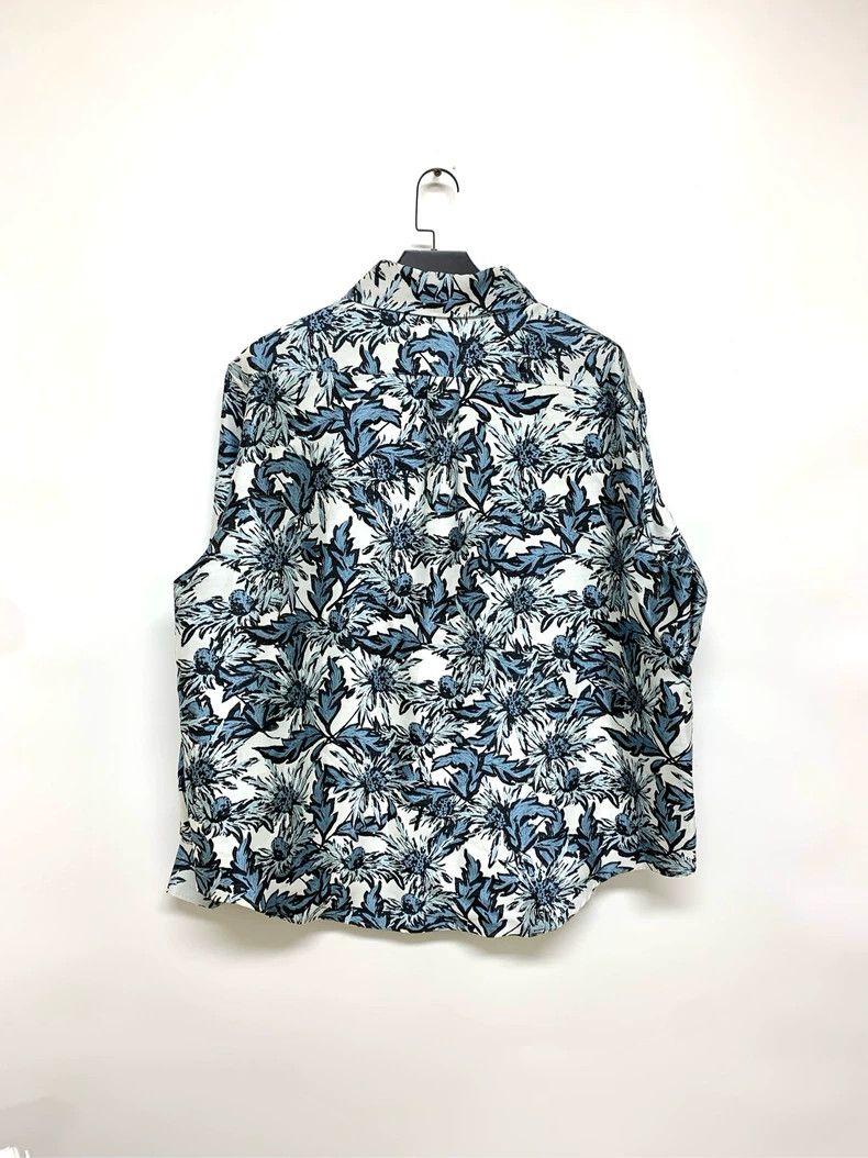 Louis Vuitton LOUIS VUITTON size 4l Floral printed long-sleeved shirt Size US M / EU 48-50 / 2 - 8 Thumbnail