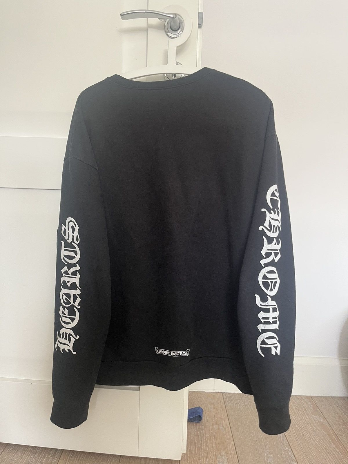 Chrome Hearts Chrome Hearts Neck Logo Crewneck Size US M / EU 48-50 / 2 - 2 Thumbnail