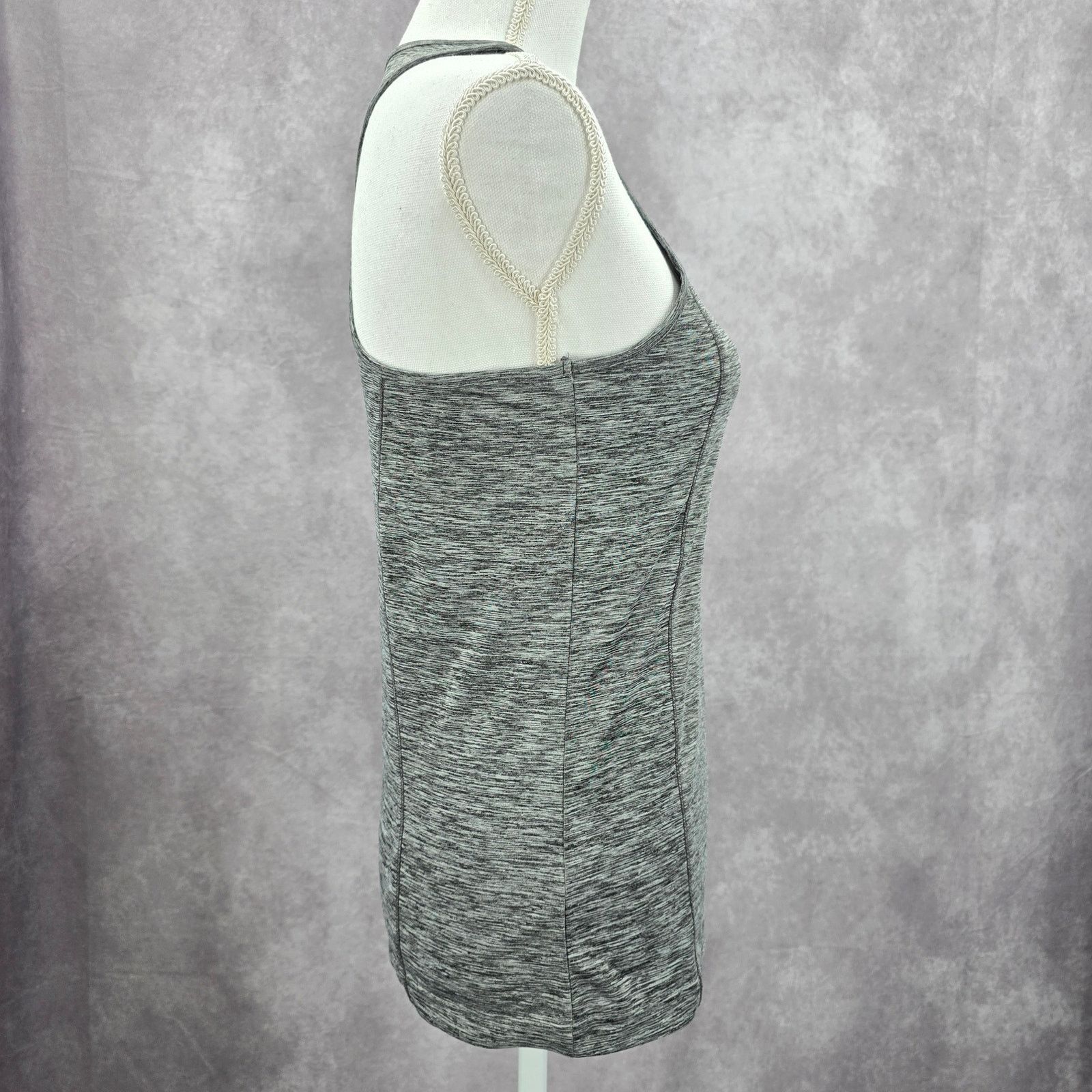 Asics Asics Gray Heather Racerback Activewear Tank Top Small Size S / US 4 / IT 40 - 3 Thumbnail