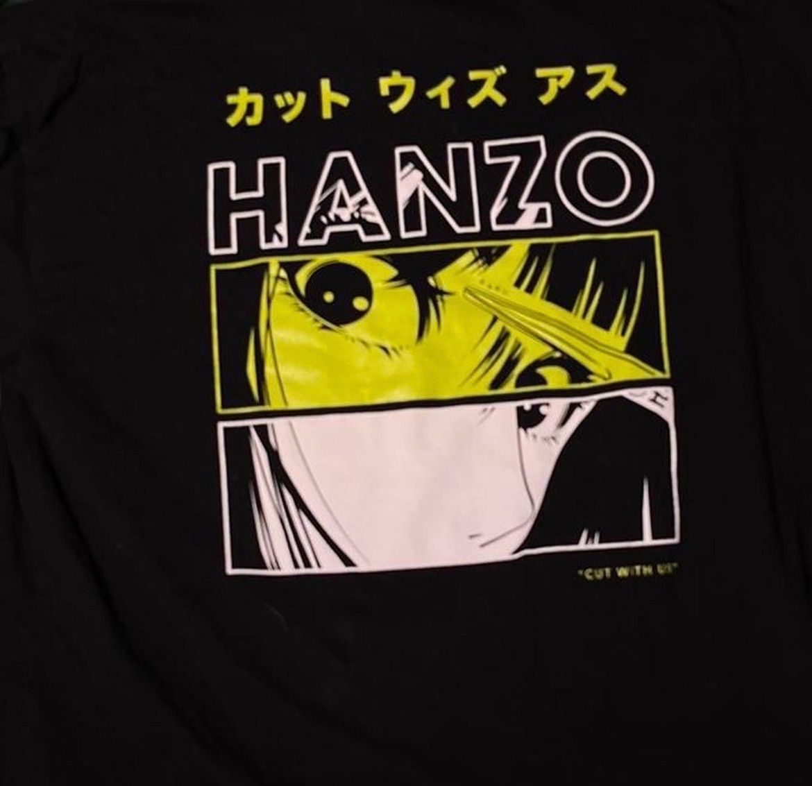 Other Hattori Hanzo "Cut With Us" Kanji Graphic Tee Black Large Size US L / EU 52-54 / 3 - 2 Thumbnail