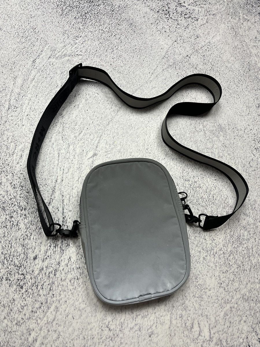 M+Rc Noir M+RC Noir Shoulder Bag Gray Reflective Rare Hype Streetwear Size ONE SIZE - 12 Thumbnail