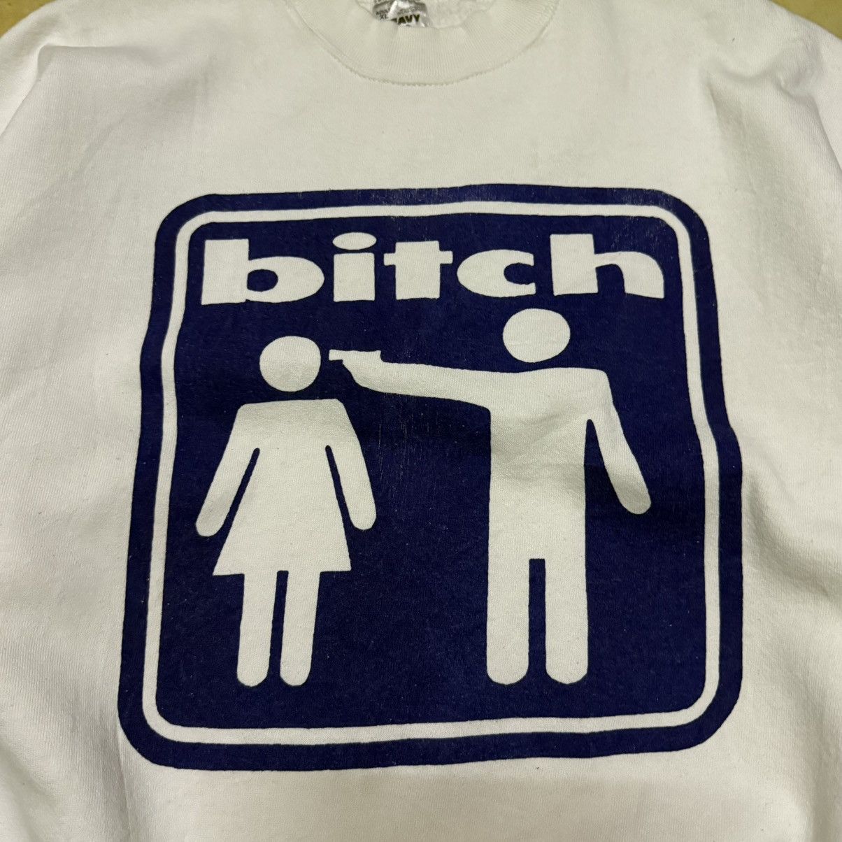 Vintage Bitch Skateboard Sweatshirt OG Big Logo