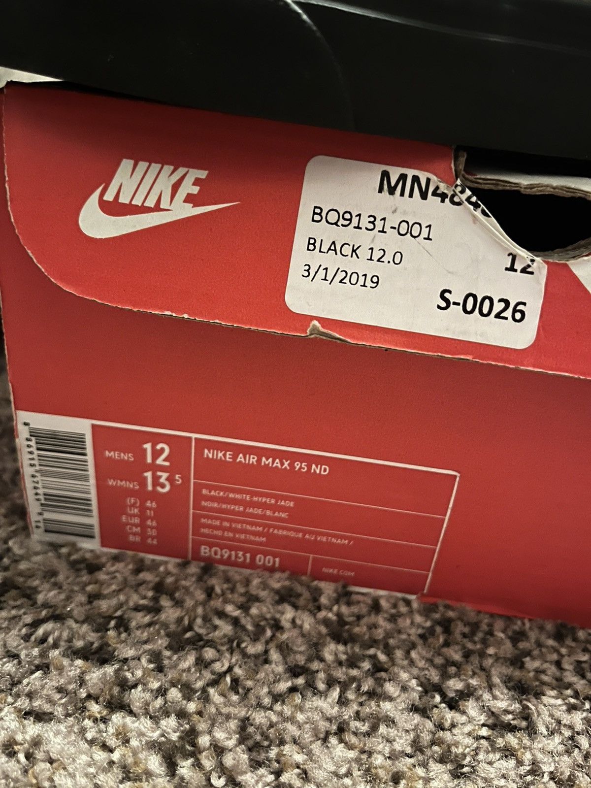 Nike Nike Air Max 95 Have A Nike Day Size US 12 / EU 45 - 6 Thumbnail