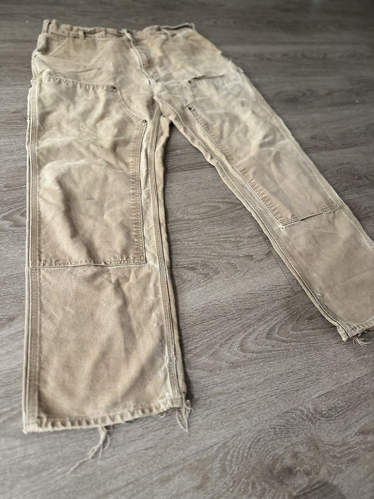 Carhartt Vintage Carhartt Distressed Workwear Denim Size US 38 / EU 54 - 2 Thumbnail