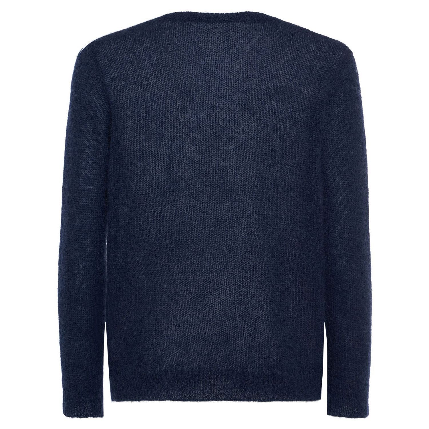 Dsquared2 DSQUARED2 Navy Mohair Sweater New & Authentic (Men's size:XX Size US XXL / EU 58 / 5 - 2 Thumbnail