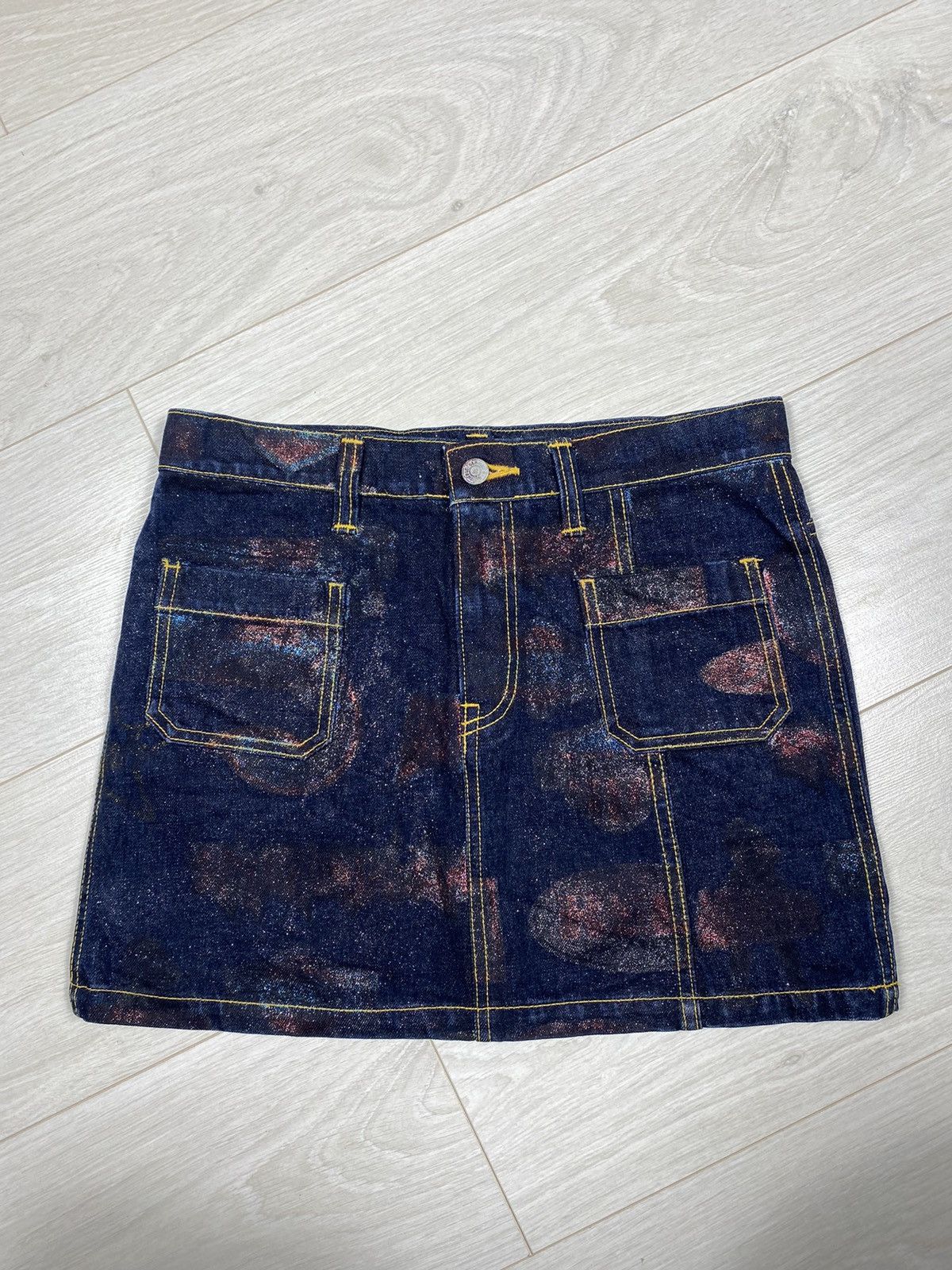 Hysteric Glamour × Japanese Brand Hysteric Glamour Jeans Skirt Size 27" / US 4 / IT 40 - 2 Thumbnail