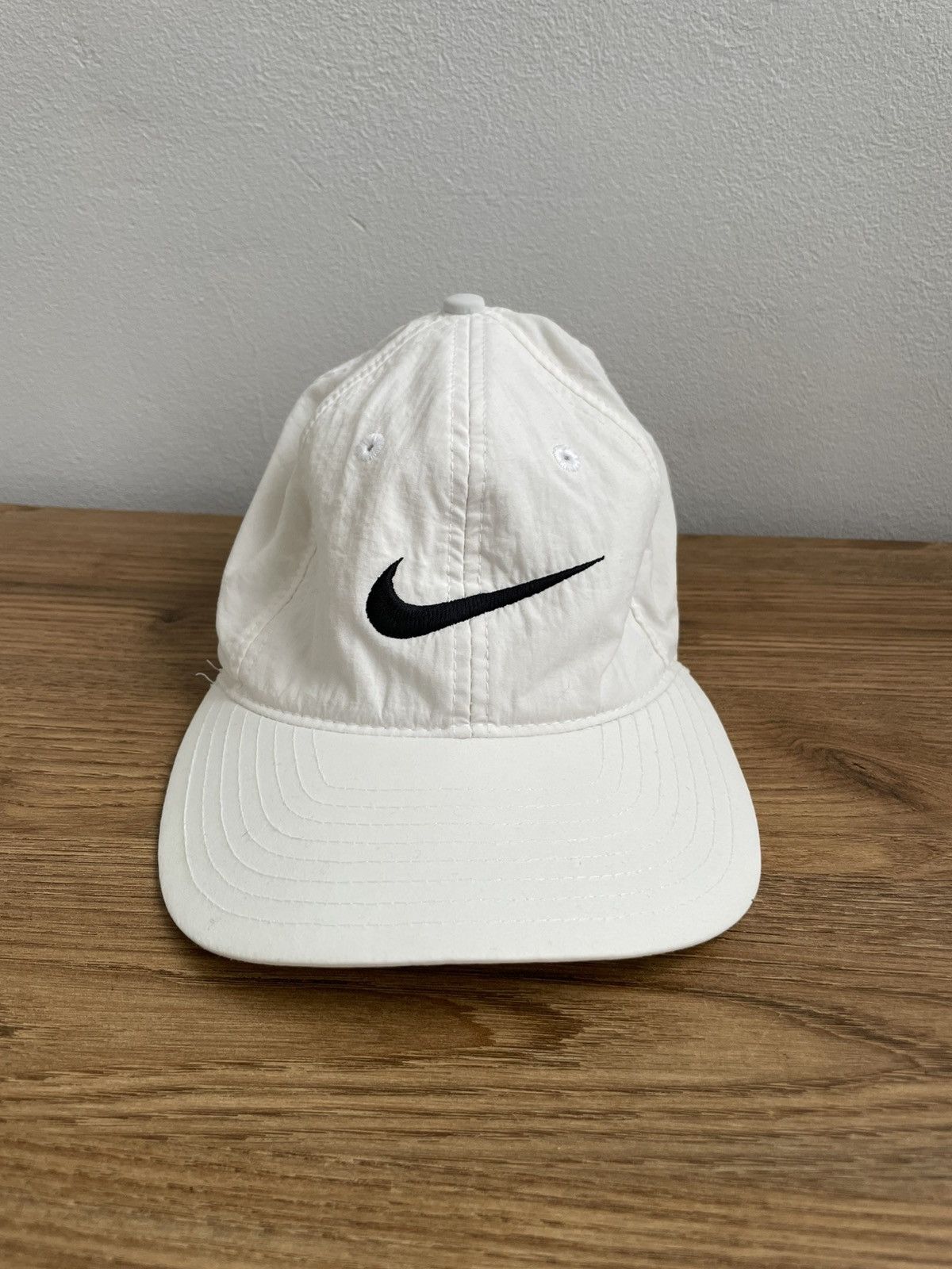 Nike Nike Vintage 90s Hat Cap Baseball Cap Size ONE SIZE - 2 Thumbnail