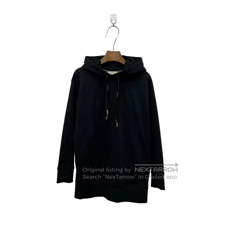 Fendi Fendi Wool blend solid color hooded sweatshirt Size XXS / US 00 / IT 34 - 1 Thumbnail