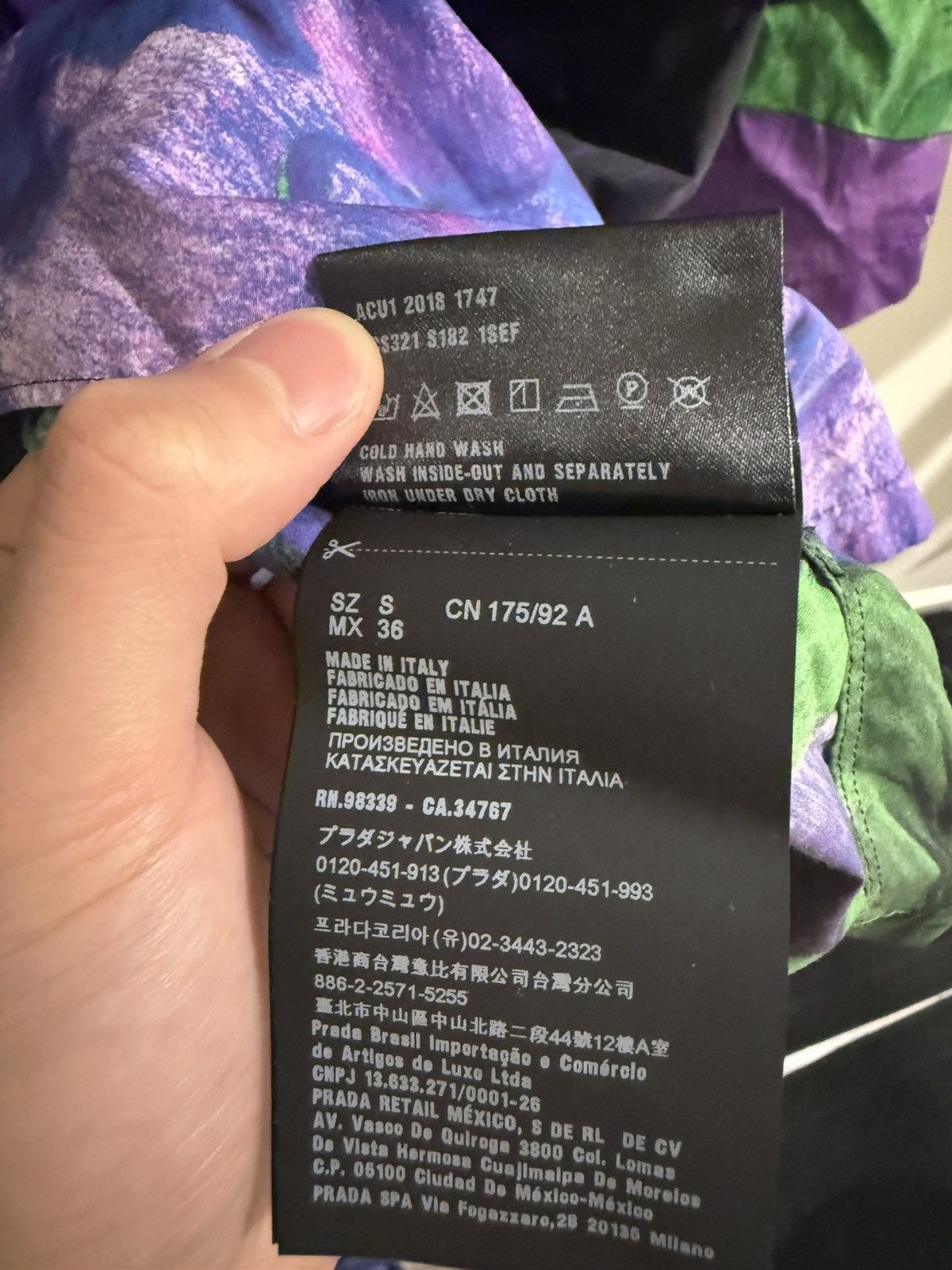 Prada Prada true love shirts Size US S / EU 44-46 / 1 - 5 Thumbnail