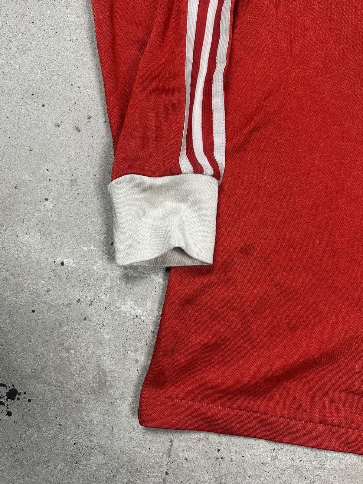 Adidas Vintage 80s Adidas x Erima Red Long Sleeve Template Jersey Size US M / EU 48-50 / 2 - 4 Thumbnail
