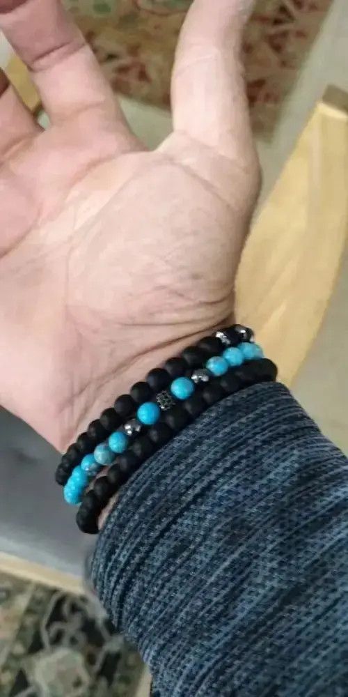 Hypebeast 3 Pieces/ Set Beads Bracelet Size ONE SIZE - 4 Thumbnail