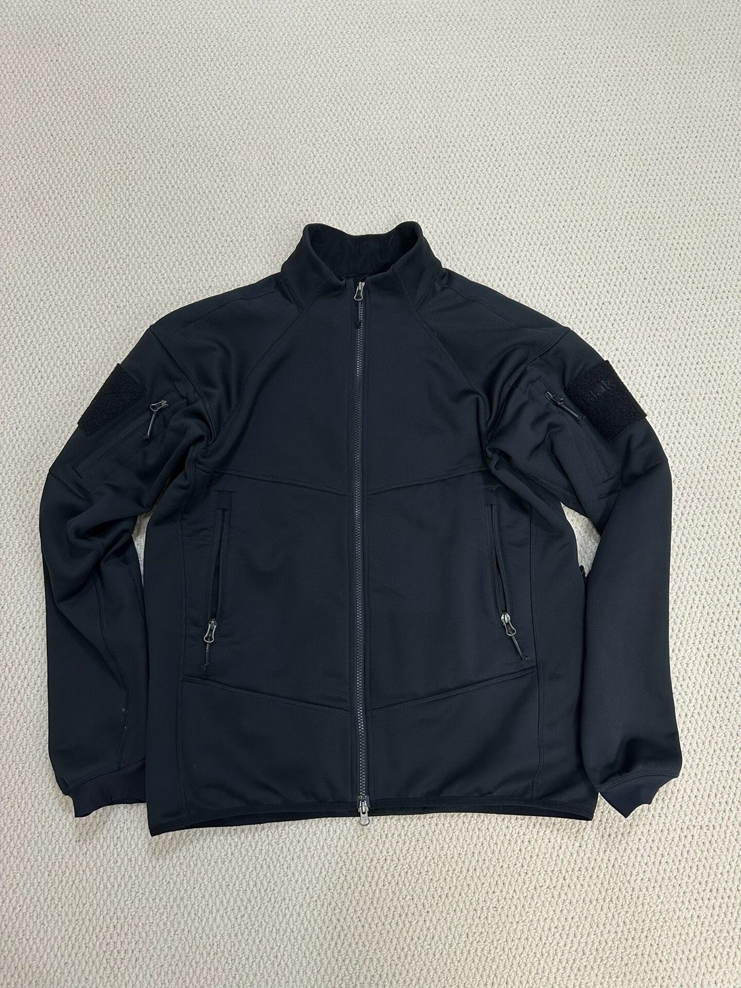 Tilak black tilak fleece zip jacket for men Size US XL / EU 56 / 4 - 1 Thumbnail
