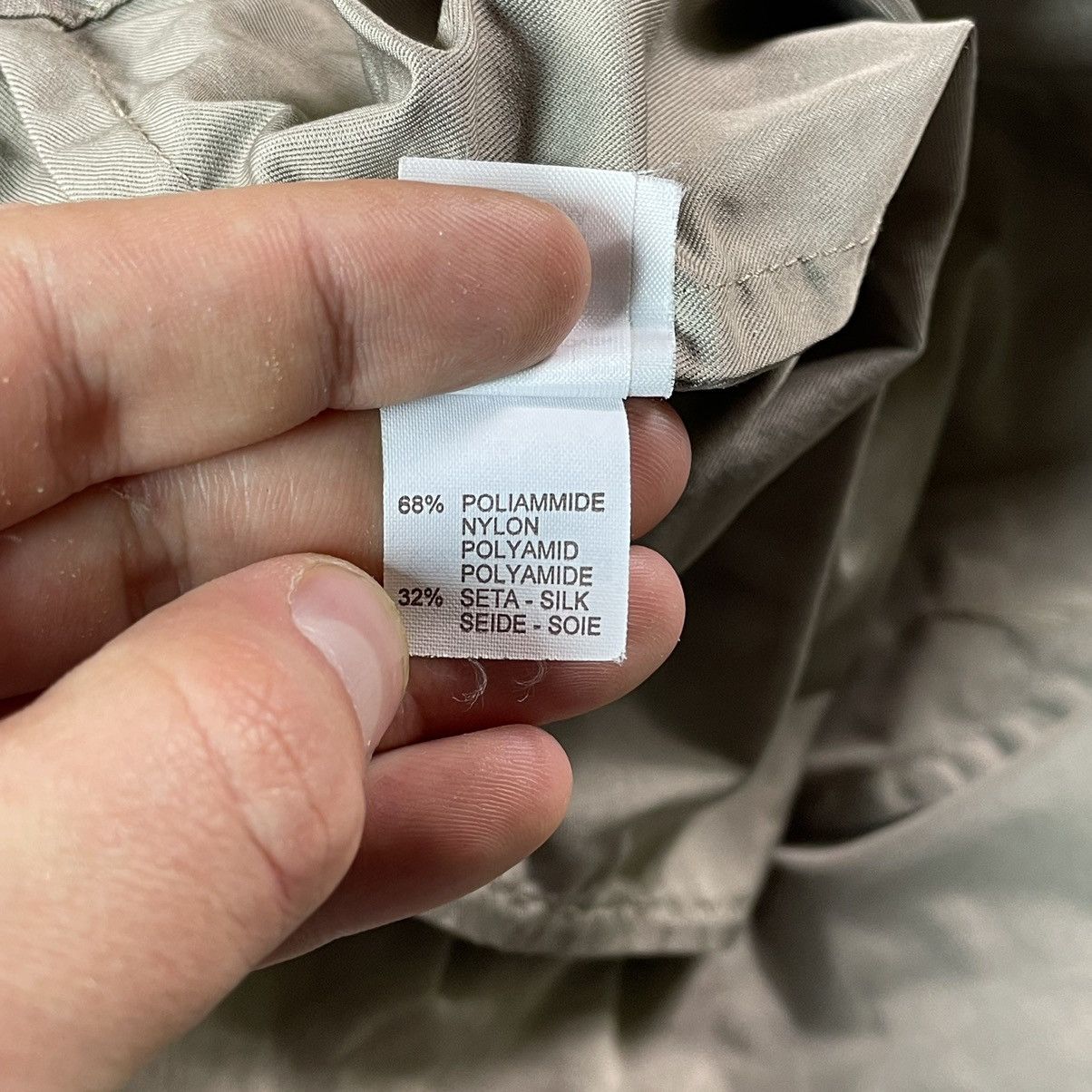 Brunello Cucinelli × Designer Brunello Cucinelli Light Camel Taupe Zip Windbreaker Jacket Size XL / US 12-14 / IT 48-50 - 25 Thumbnail