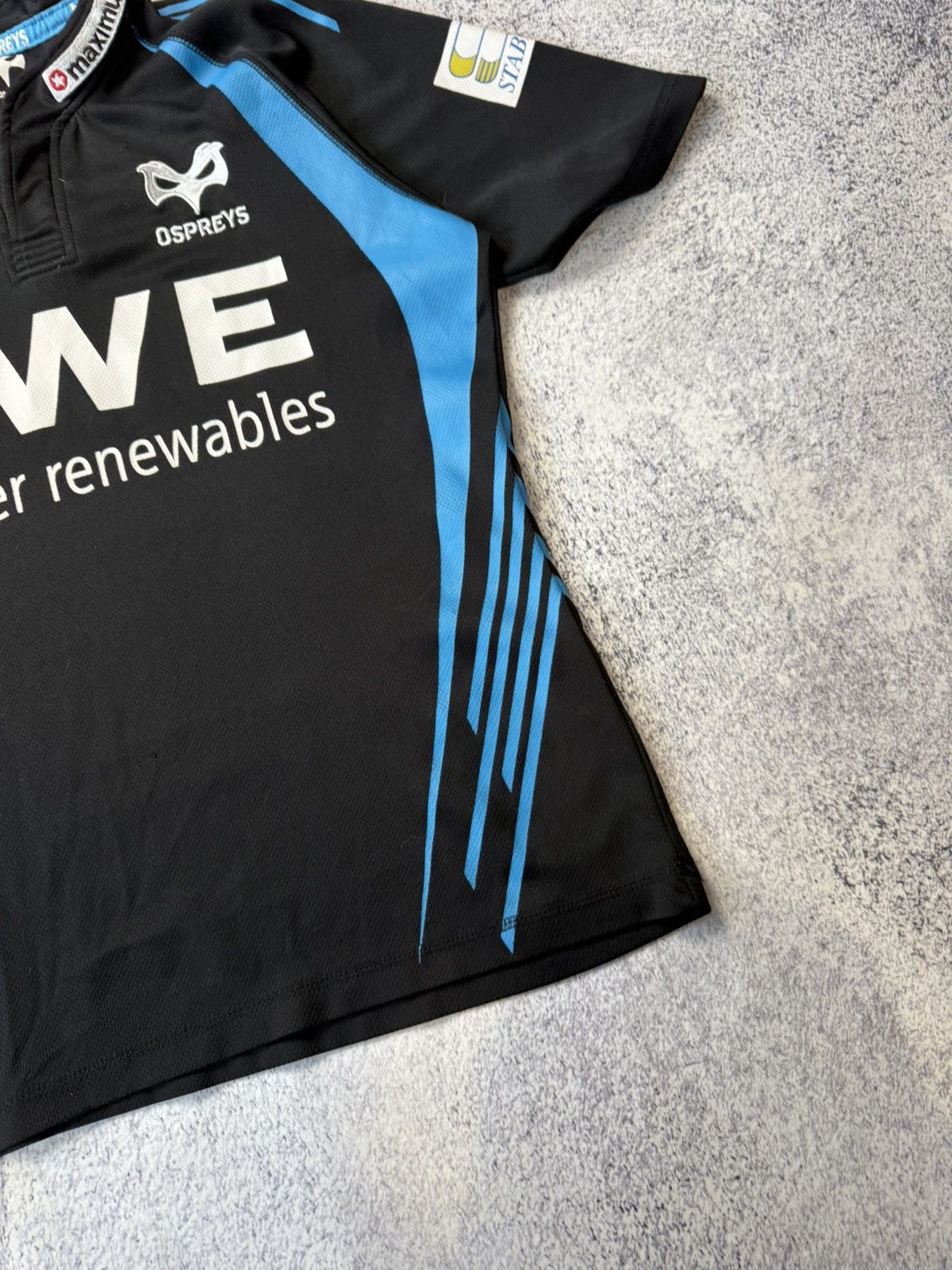 Vintage Ospreys Rugby Union Kooga Great Shape Ospreys Throwback Size US M / EU 48-50 / 2 - 12 Thumbnail