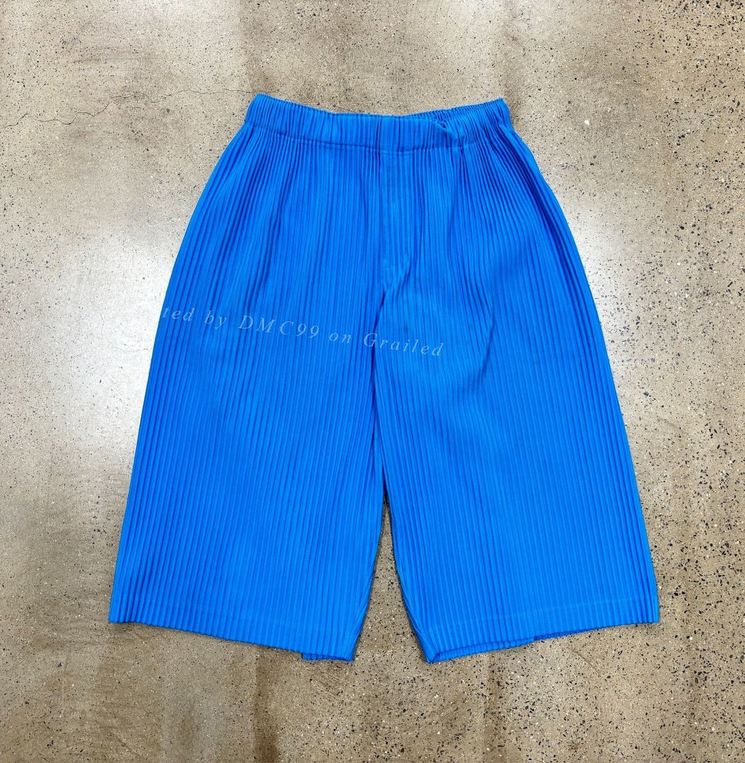 Issey Miyake Issey Miyake Homme Plisse Pleated Cropped Pants Size US 26 / EU 42 - 1 Thumbnail