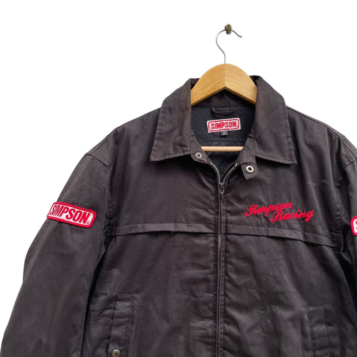 Hein Gericke × YELLOW CORN 💥Vintage Simpson Motorcycle Jacket Size US L / EU 52-54 / 3 - 3 Thumbnail