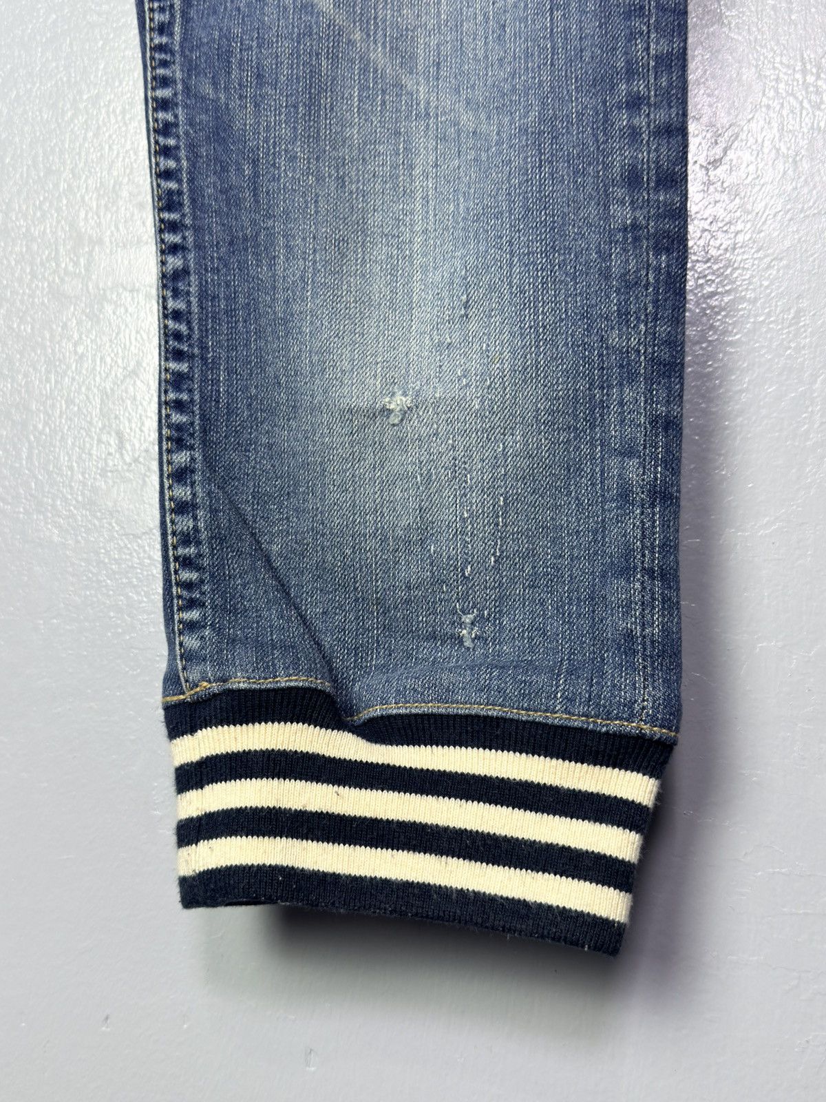 Hysteric Glamour Hysteric Glamour Studded Jogger Denim Pants Size 28" / US 6 / IT 42 - 6 Thumbnail