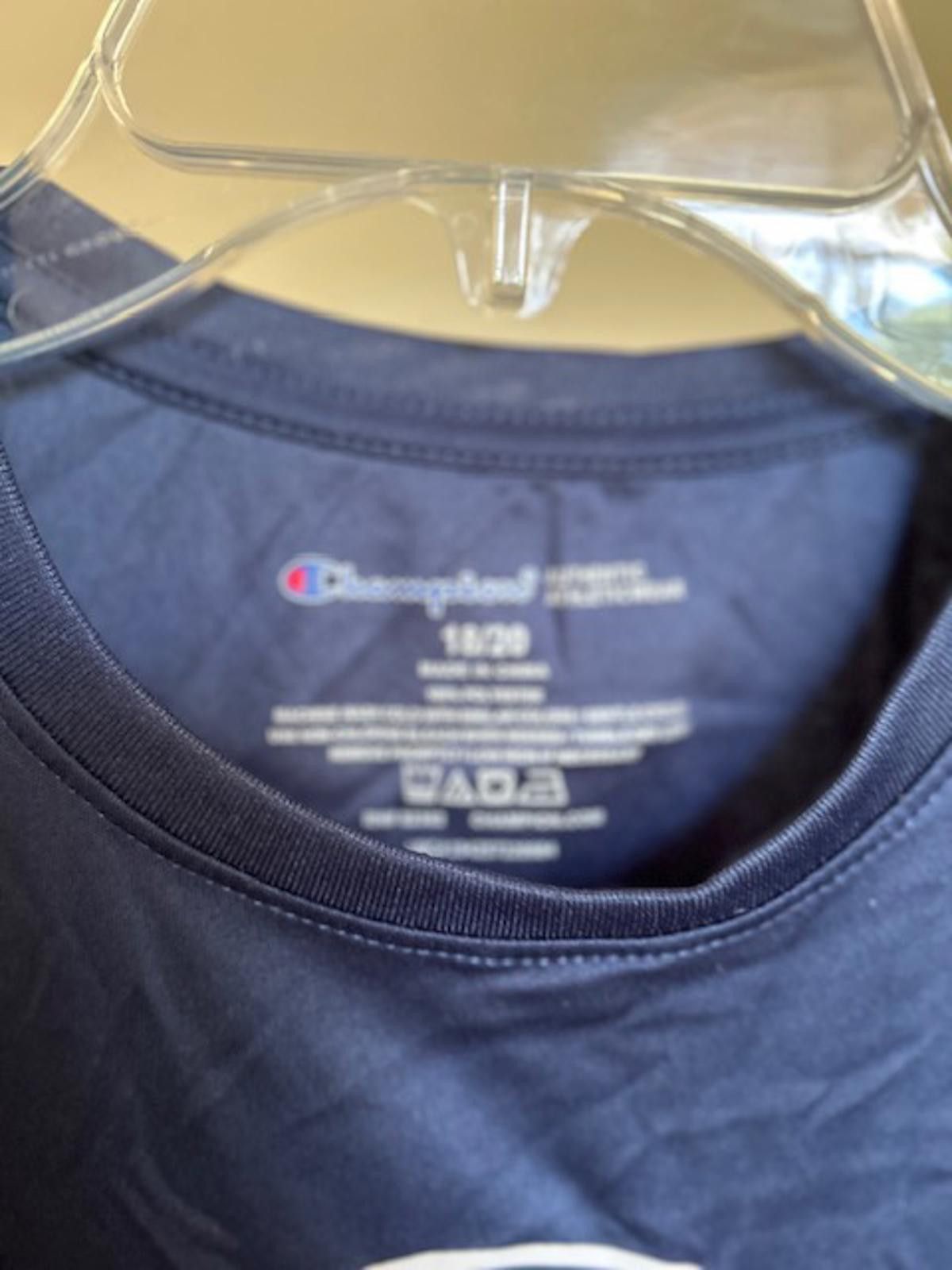 Champion Champion Men's Navy Blue Sports T-Shirt Large Size US L / EU 52-54 / 3 - 3 Thumbnail
