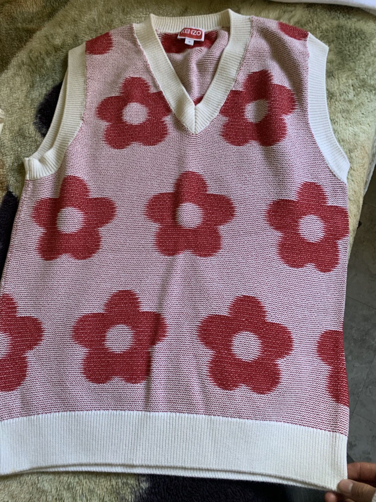 Kenzo Kenzo Flower Spot vest Size US S / EU 44-46 / 1 - 1 Thumbnail