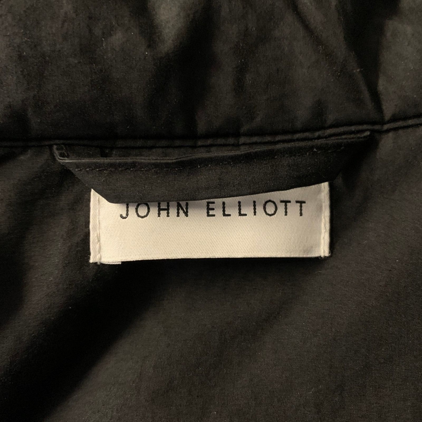 John Elliott JOHN ELLIOTT Size S Black Cotton Shirt Jacket Size US S / EU 44-46 / 1 - 5 Thumbnail