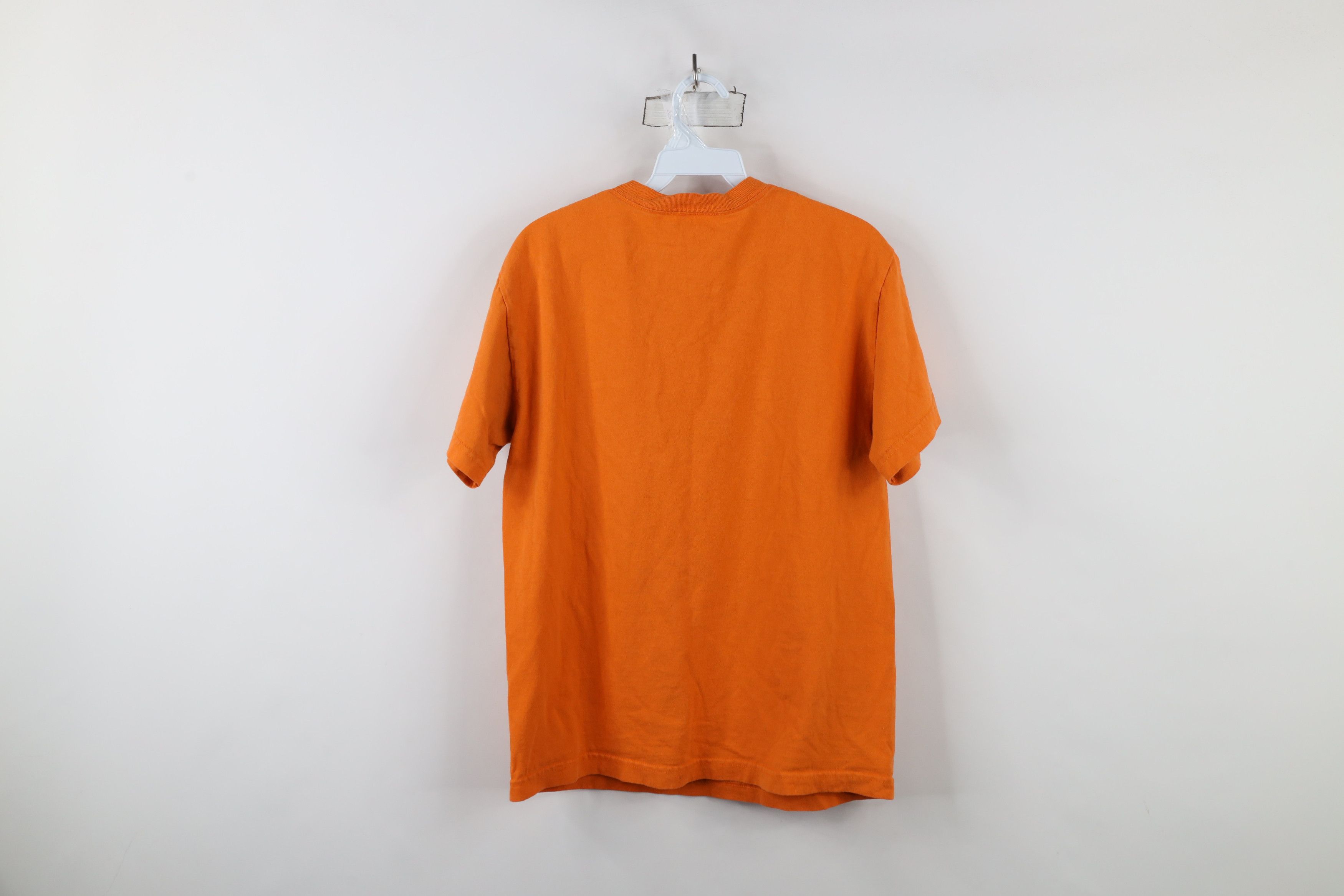 Vintage Streetwear Nelk Boys Full Send World T-Shirt Orange Size US M / EU 48-50 / 2 - 11 Thumbnail