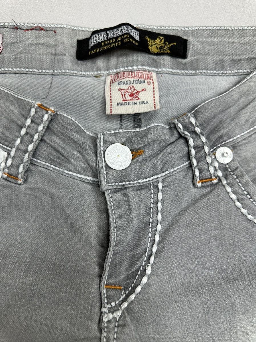 True Religion Vintage True Religion Slim Pants Distressed Y2k Japanese GOA Size 27" / US 4 / IT 40 - 6 Thumbnail
