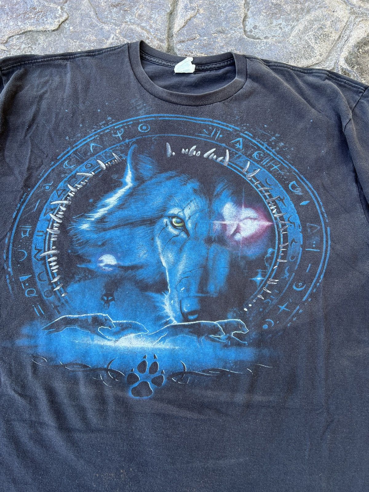 Delta × Vintage Vintage Wolf Nature Short Sleeve Shirt Size US XL / EU 56 / 4 - 3 Thumbnail
