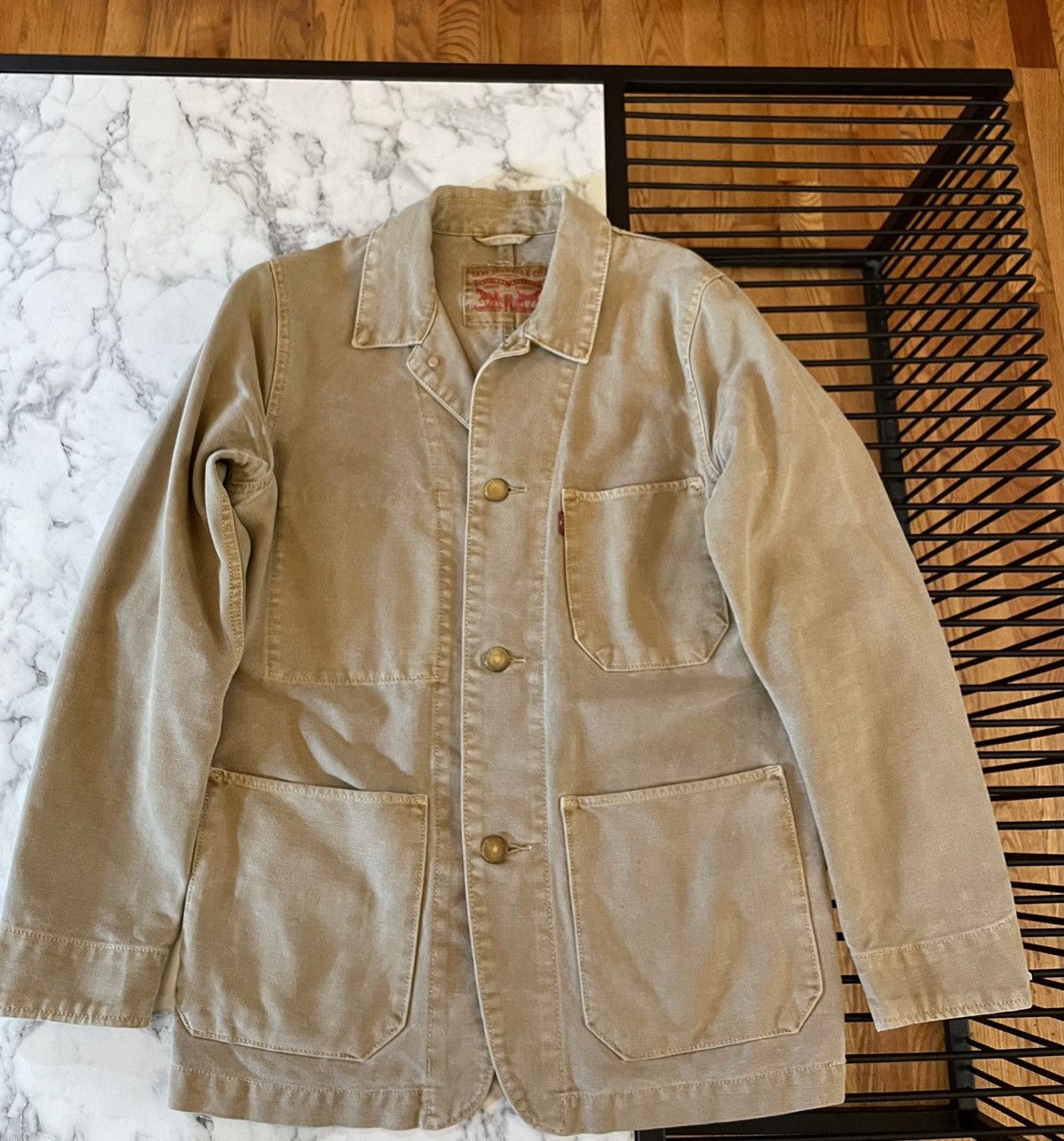 Grailed Rare Levi’s Engineer Chore Coat Size US S / EU 44-46 / 1 - 1 Thumbnail