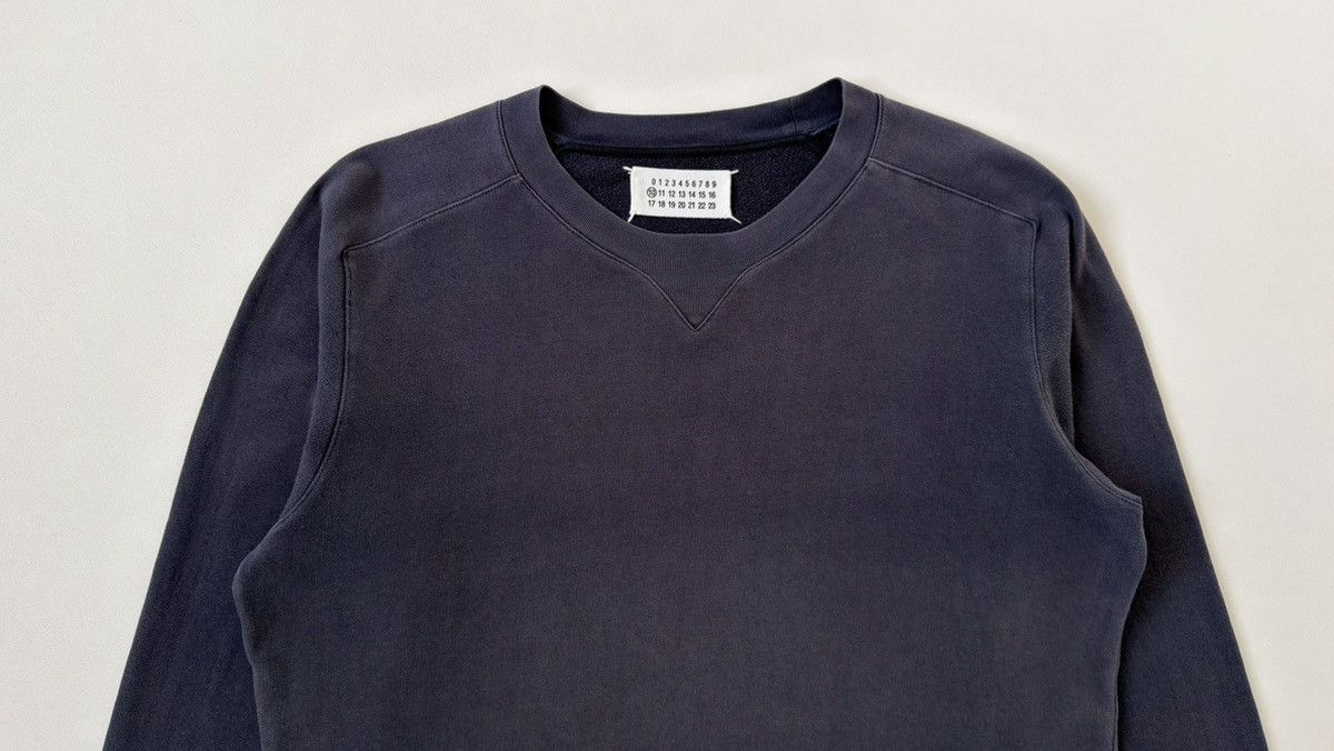 Maison Margiela S/S 10 ‘Faded’ Blue Cotton Sweat Shirt Size US M / EU 48-50 / 2 - 3 Thumbnail