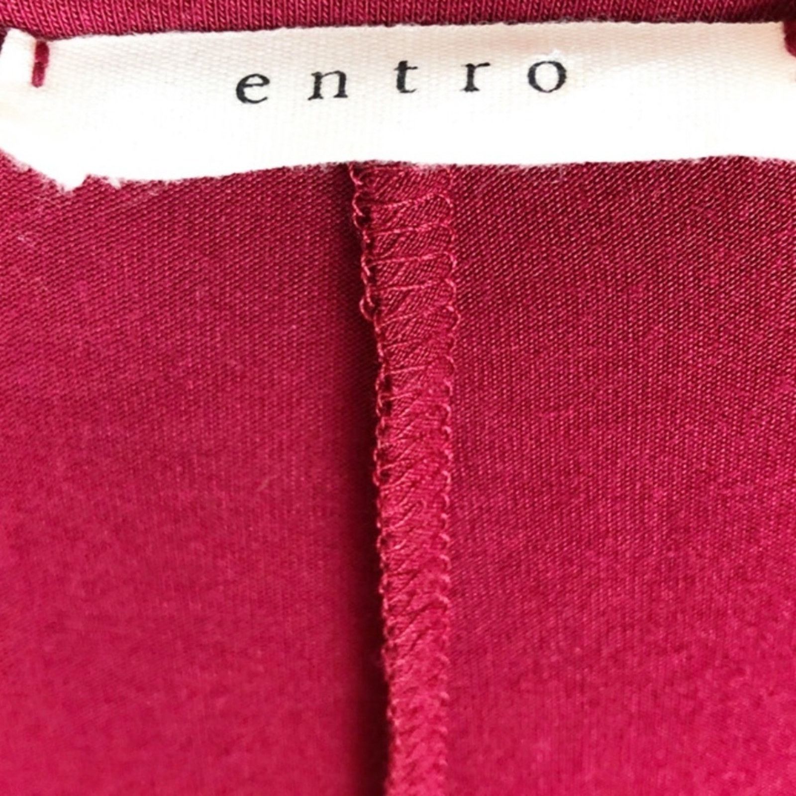 Other Entro Women’s Long Sleeve Casual Long V-Neck Shirt Blouse Size S / US 4 / IT 40 - 15 Thumbnail