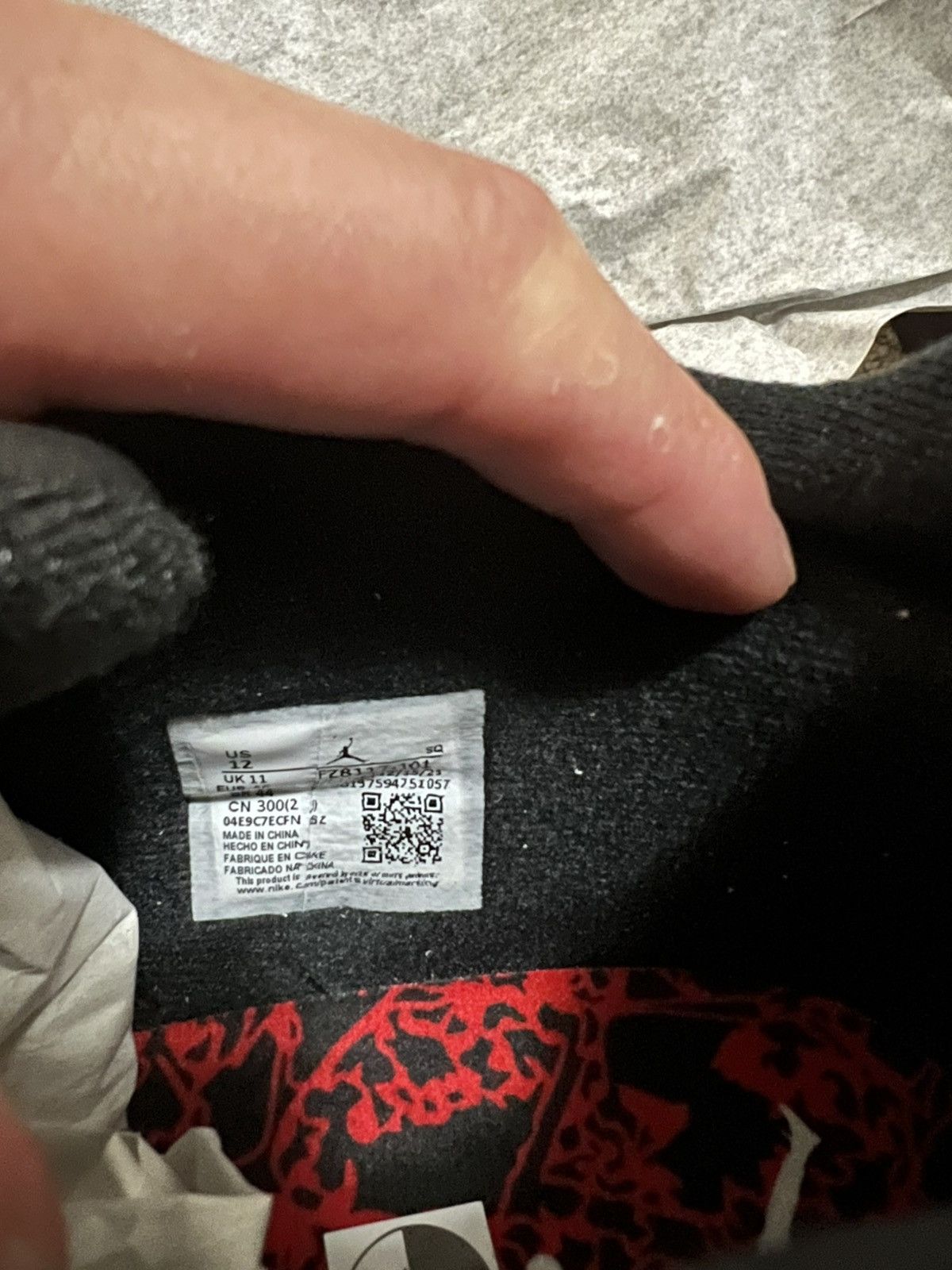 Travis Scott Travis Scott Jumpman Jacks TR Red Size US 12 / EU 45 - 10 Thumbnail