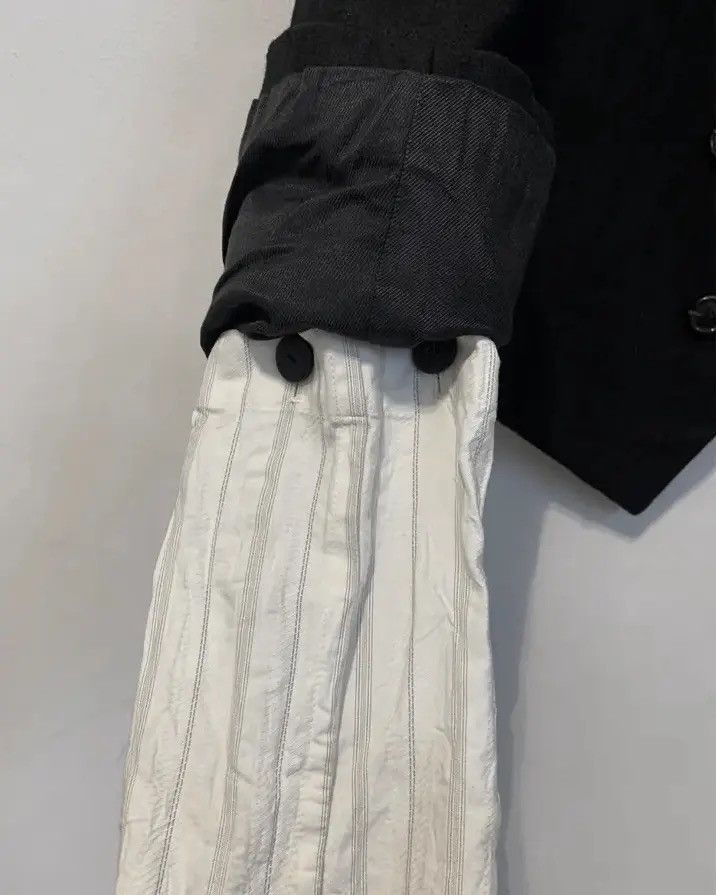 Ann Demeulemeester AW03 Layered Cuff Blazer Size US S / EU 44-46 / 1 - 4 Thumbnail