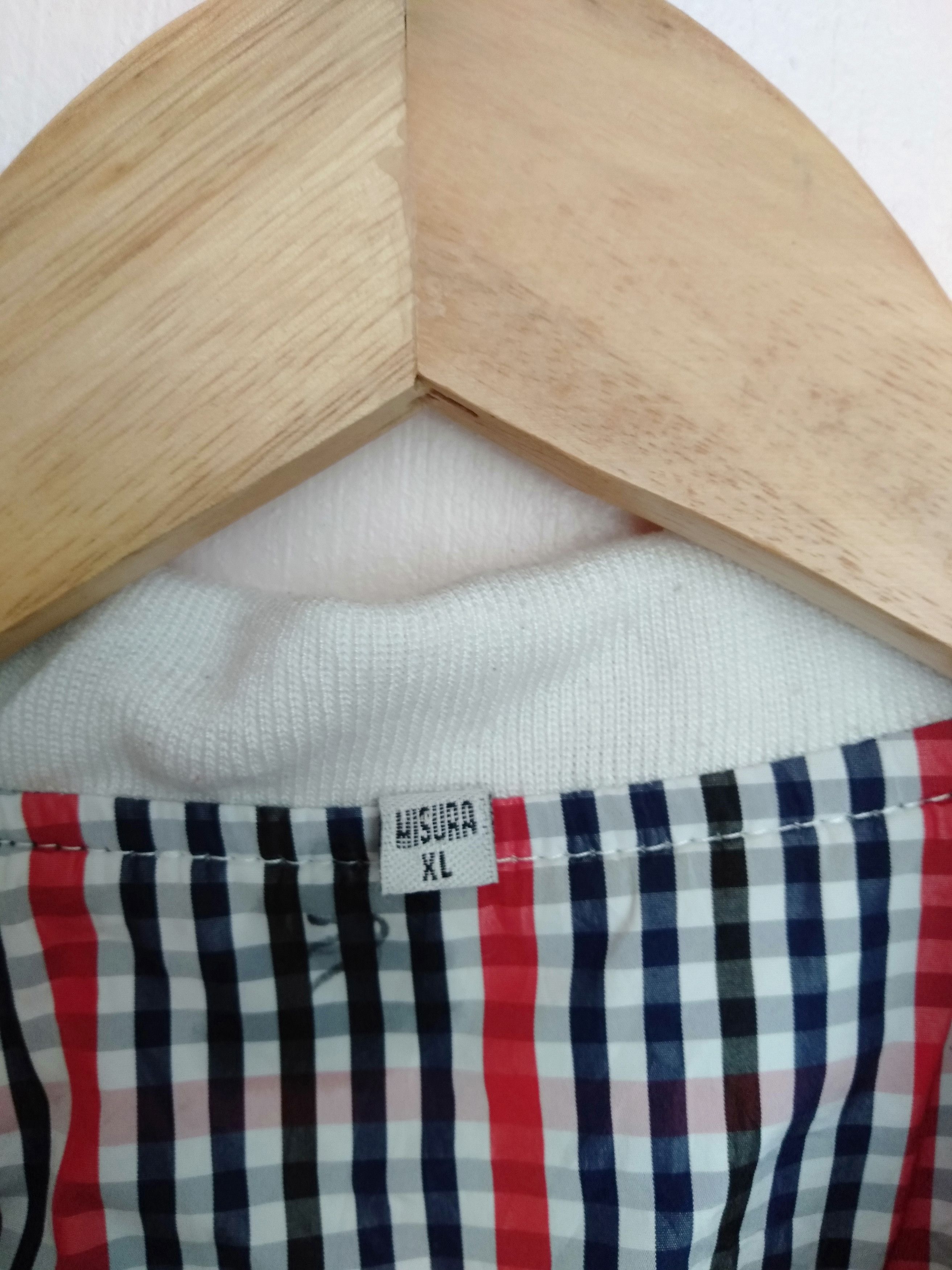 Japanese Brand Japanese Brand Checkered Bomber Jacket Moncler Logo Size US XL / EU 56 / 4 - 3 Thumbnail