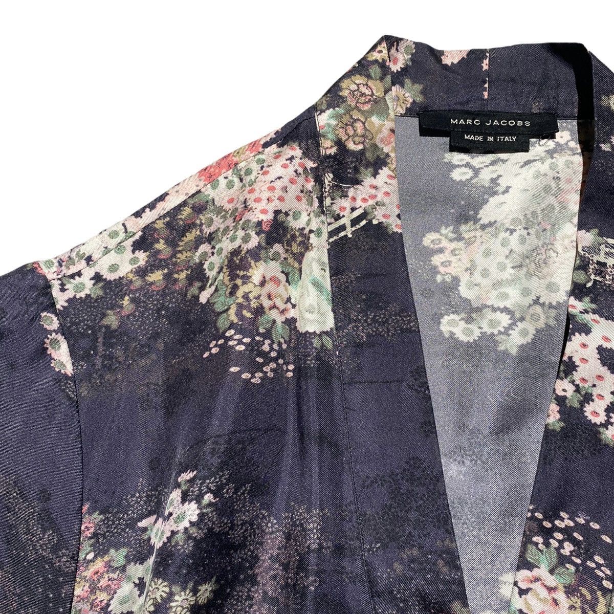 Marc Jacobs Silk floral kimono robe Size M / US 6-8 / IT 42-44 - 2 Thumbnail