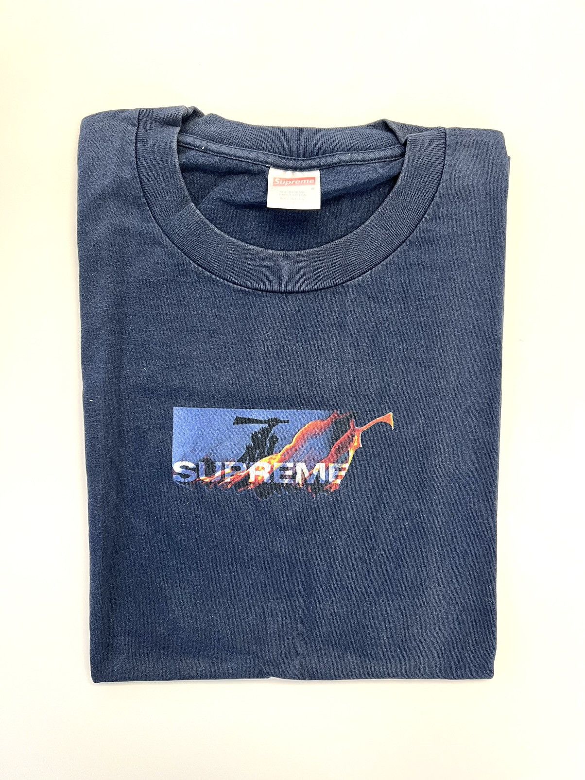 image of 1998 Exodus Supreme Tee in Navy, Men's (Size Large)