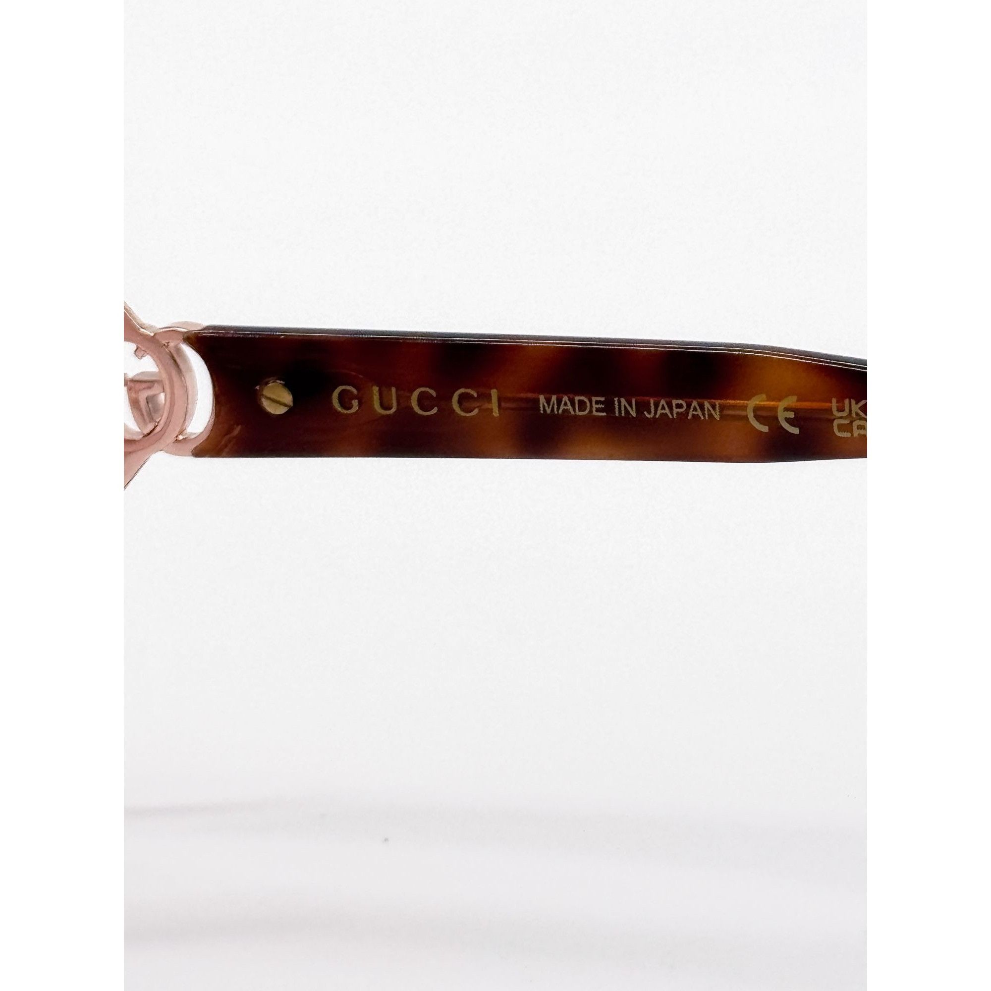 Gucci NEW GUCCI SUNGLASSES GG1564SA 004 GOLD/PINK OVERSIZED WOMEN Size ONE SIZE - 11 Thumbnail