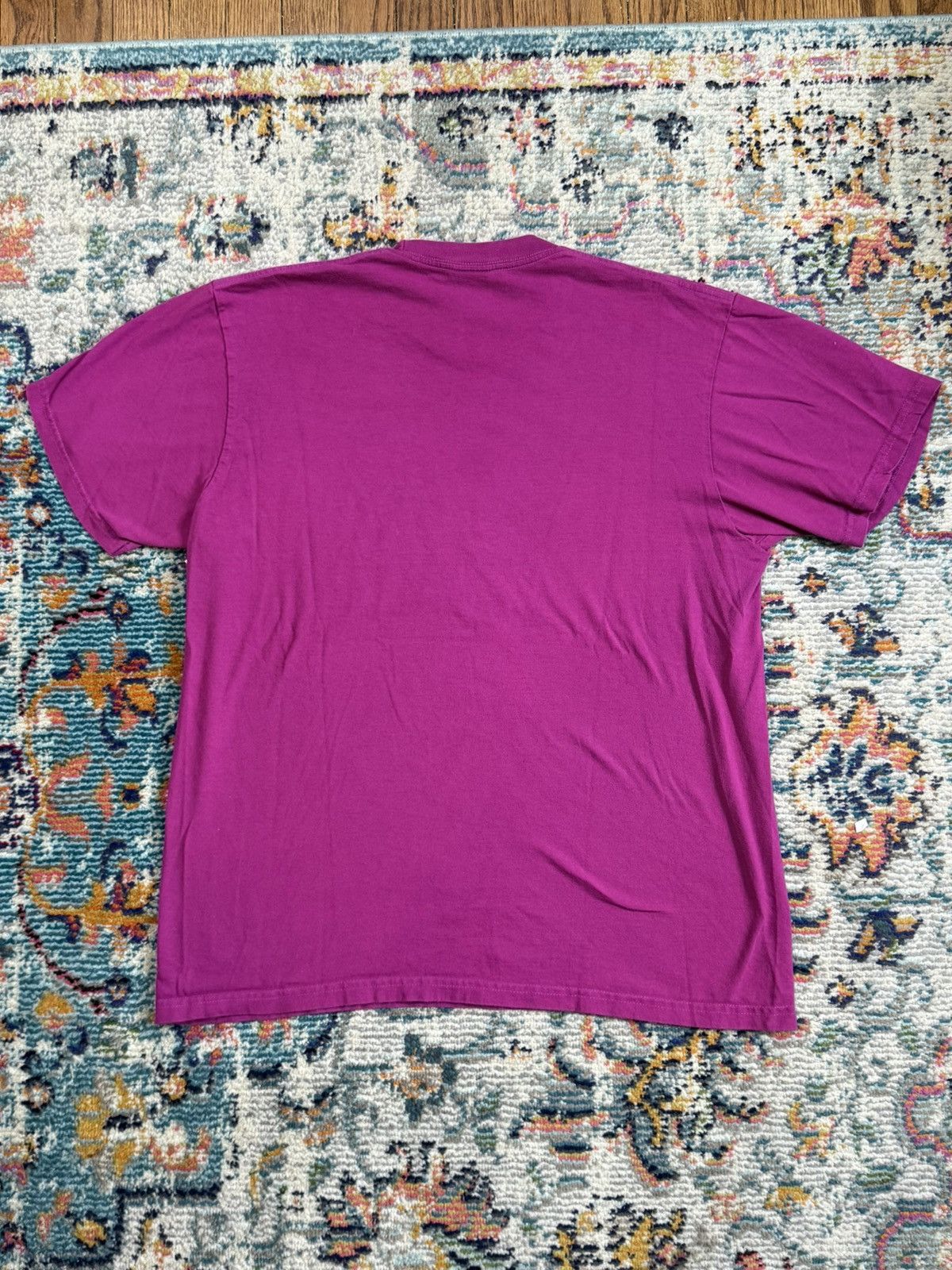 Supreme Supreme smoke tee magenta Size US L / EU 52-54 / 3 - 5 Thumbnail