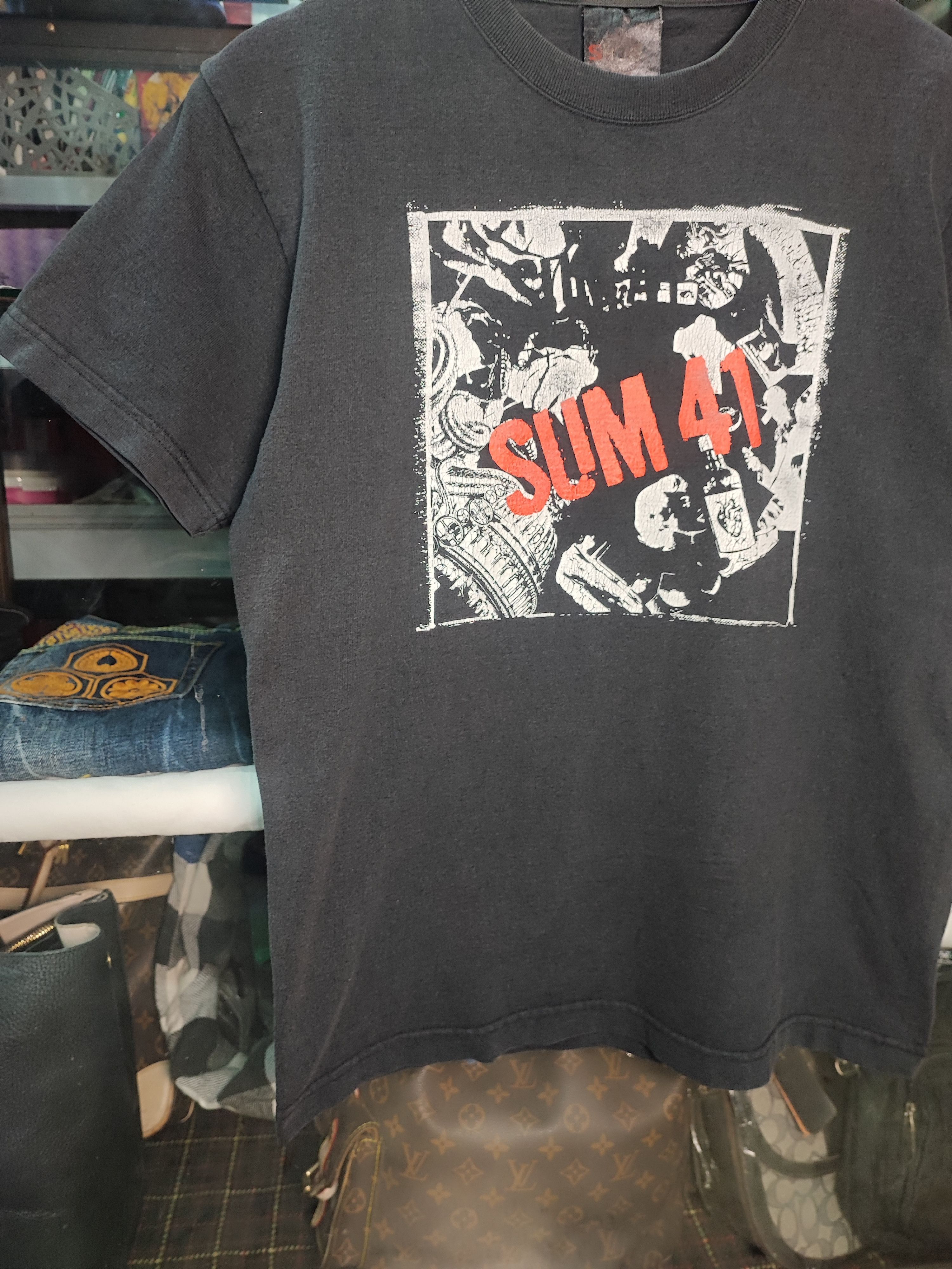 Band Tees Vintage Sum 41 "This Is Goodbye" Band T-Shirt Y2K Pop Punk Size US S / EU 44-46 / 1 - 2 Thumbnail