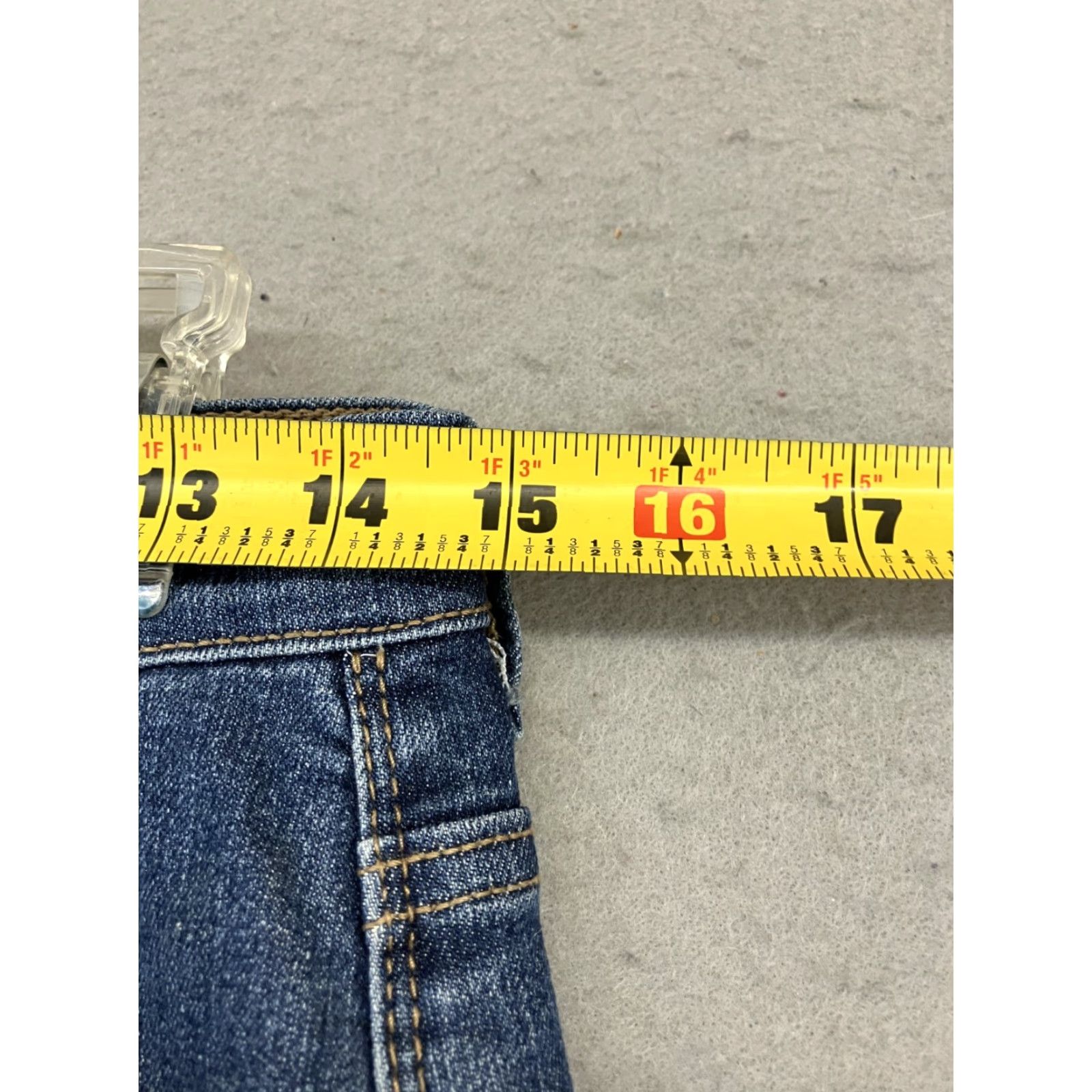 Gloria Vanderbilt Gloria Vanderbilt Amanda Jeans Women 8 Straight Medium Blue Denim 5-Pocket Stretch Regular Rise High Waist Womens Jeans 30 in Inseam Size 30" / US 8 / IT 44 - 6 Thumbnail