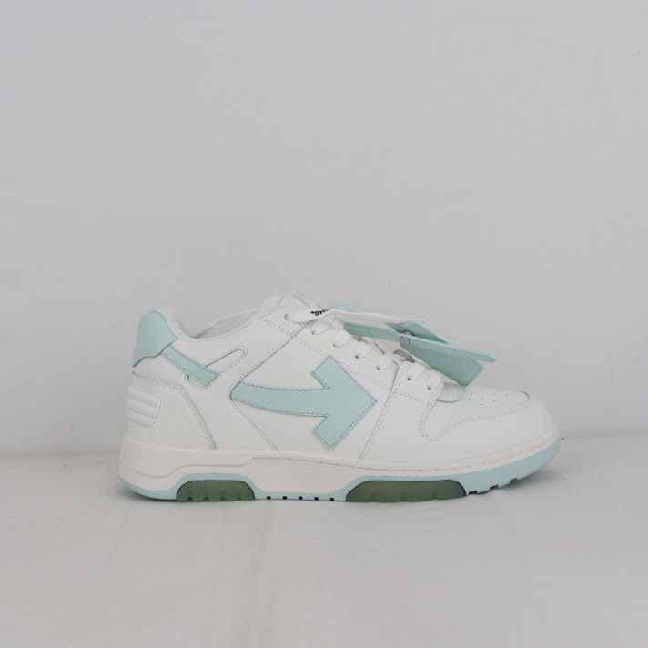 Off-White o1rshd1 Out of Office Calf Leather Sneakers in White Mint Size US 13 / EU 46 - 5 Thumbnail