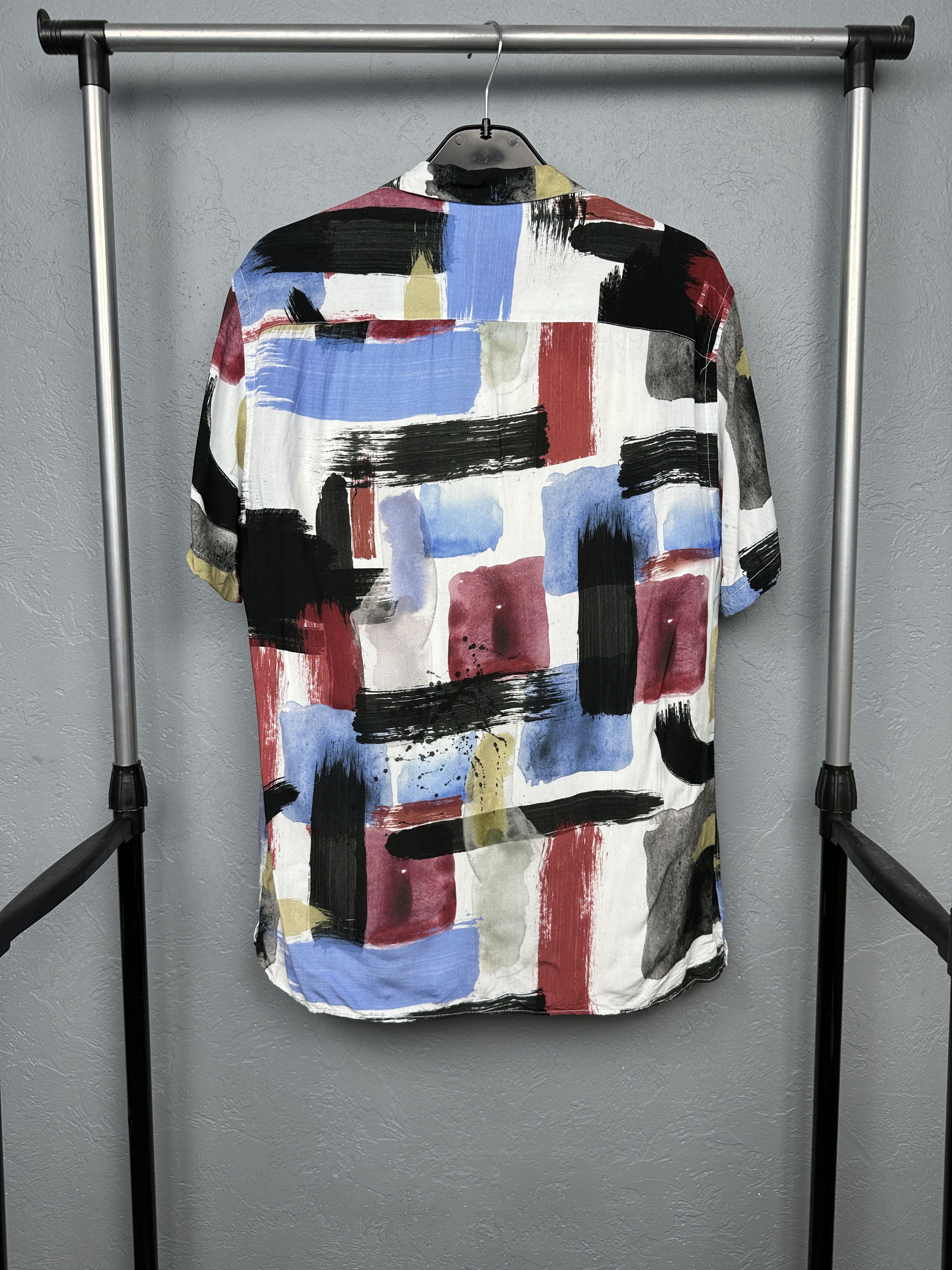 Zara Zara Mens Hawaiian Shirt Size US L / EU 52-54 / 3 - 6 Thumbnail