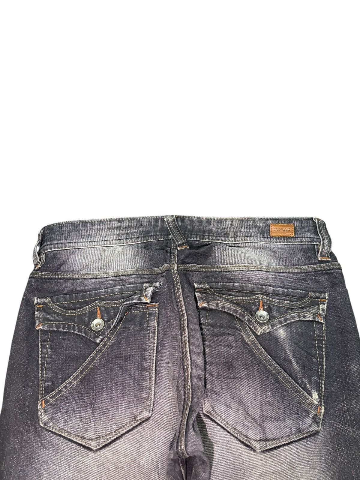 If Six Was Nine Vintage Nicole Club Faded Wash Distress Flare Jeans Size US 31 - 4 Thumbnail