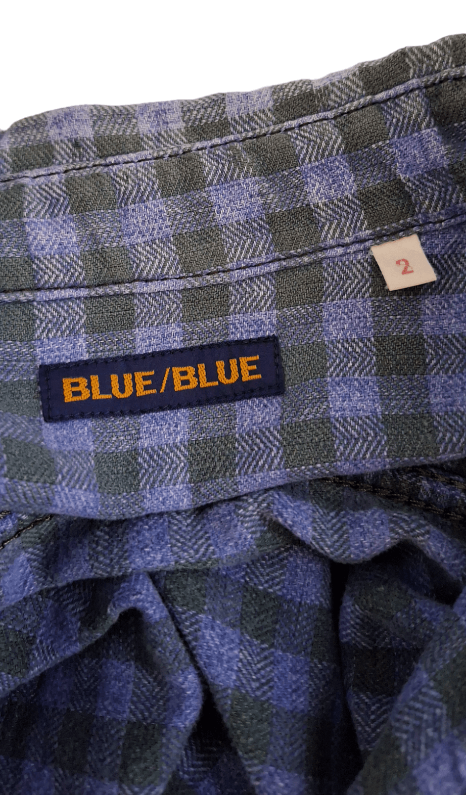 Blue Blue Japan Vintage Blue Blue Japan Plaid Double Pocket Flannel Size US M / EU 48-50 / 2 - 7 Thumbnail
