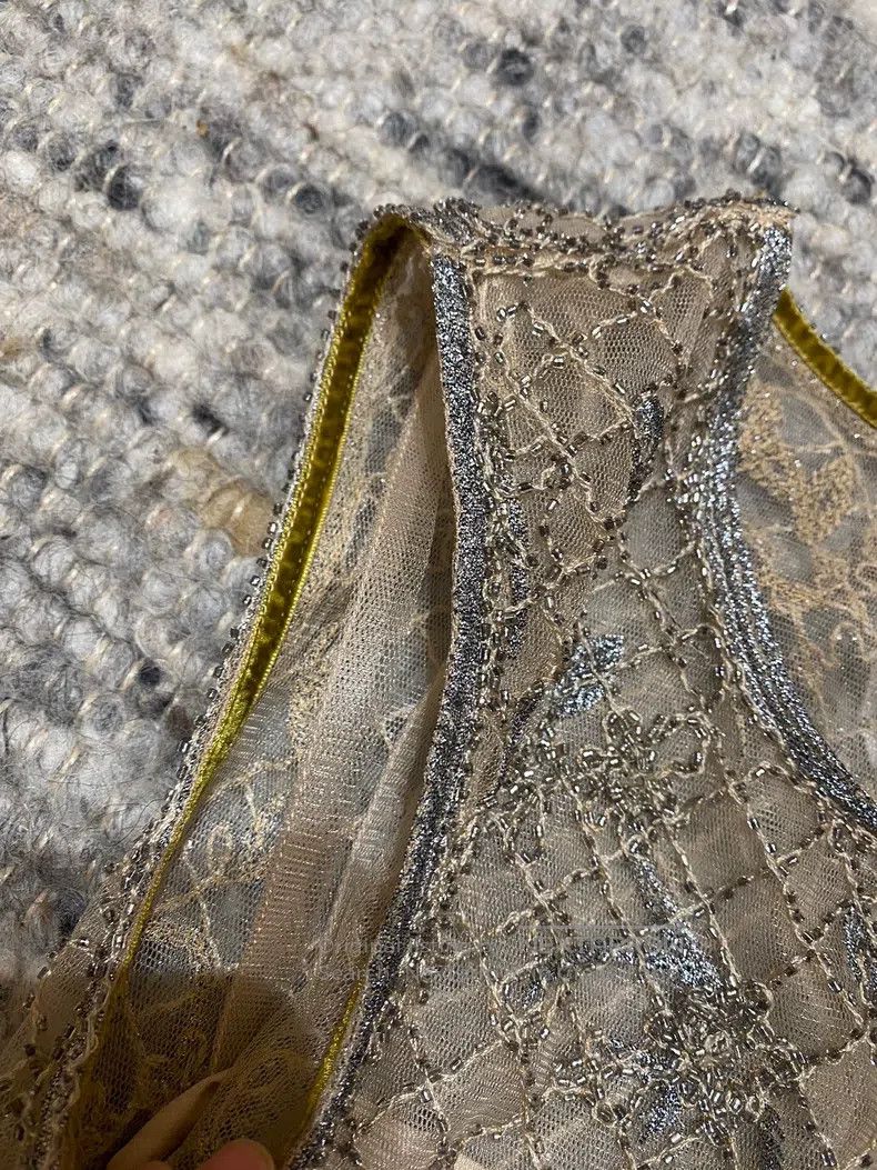 Valentino Valentino Nail a beaded gauze skirt Size M / US 6-8 / IT 42-44 - 5 Thumbnail