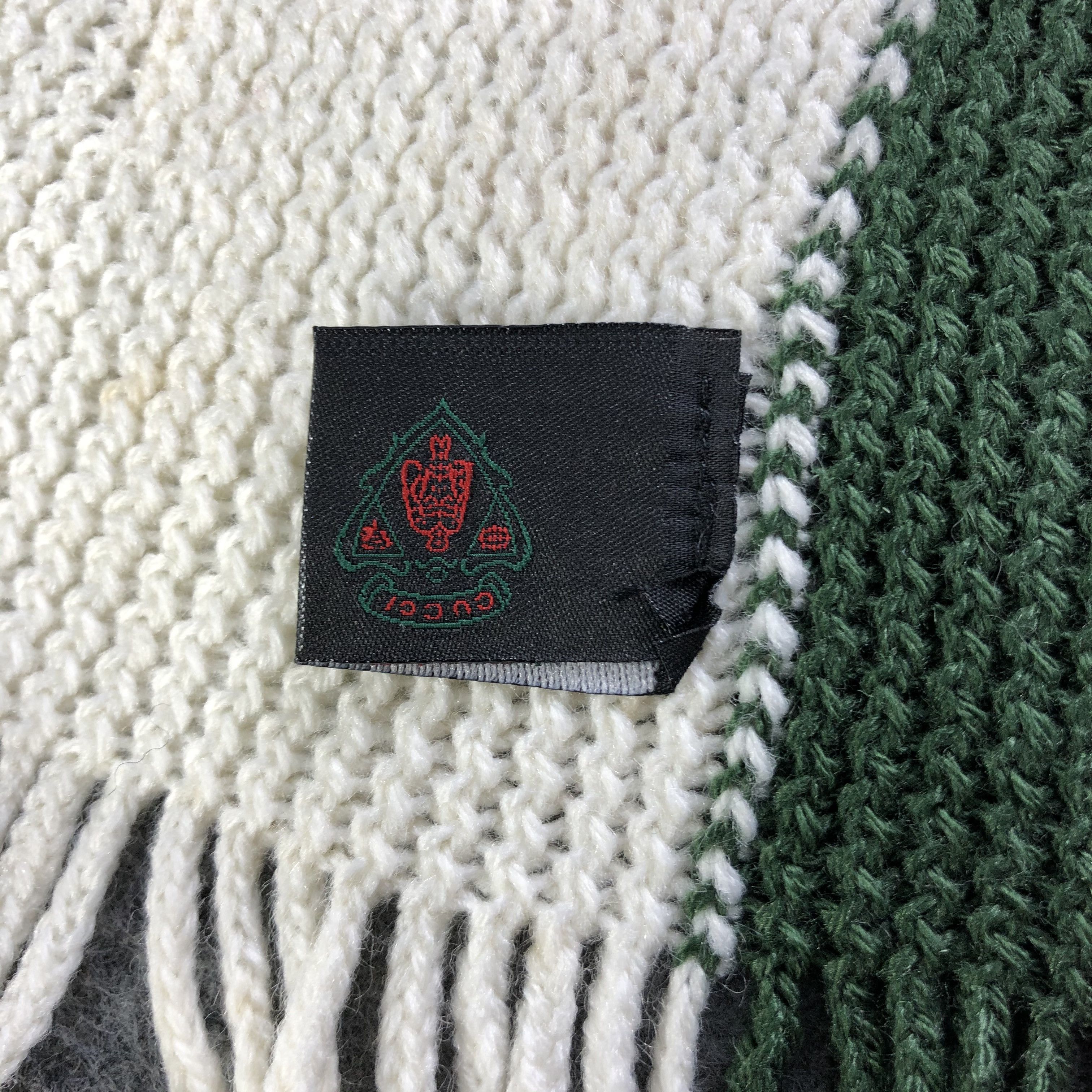Vintage Gucci Scarf / Muffler / Neckwear P085 Size ONE SIZE - 5 Thumbnail