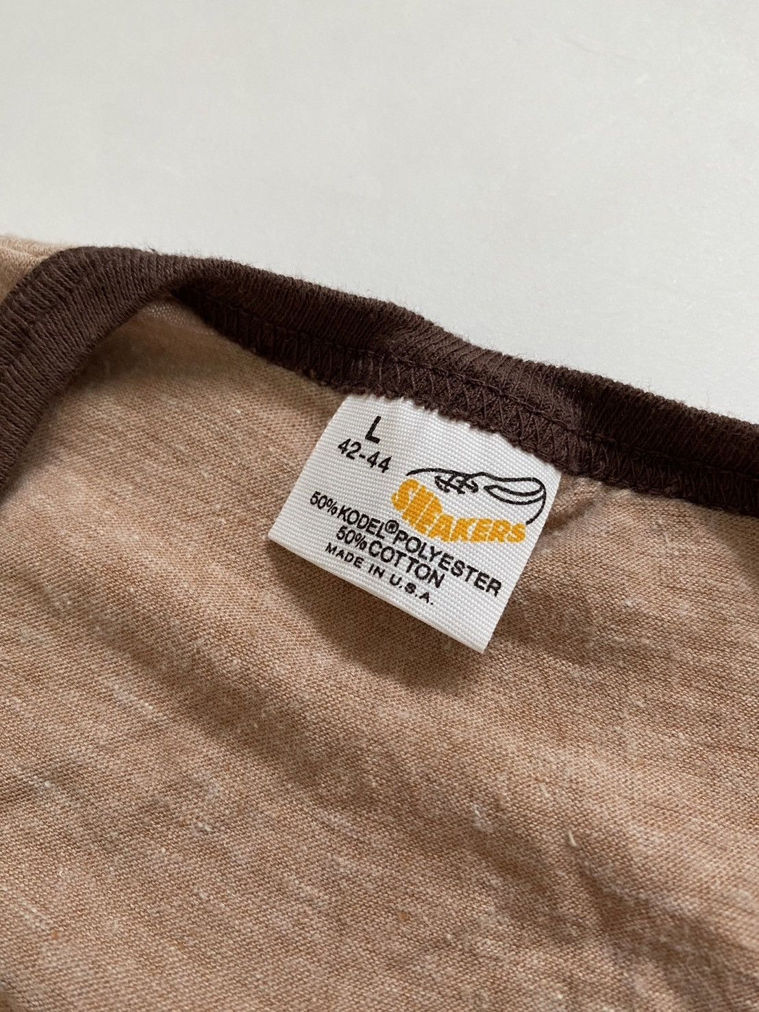 Japanese Brand × Vintage Vintage 70s-80s Sneakers Tag Tee Size US L / EU 52-54 / 3 - 2 Thumbnail