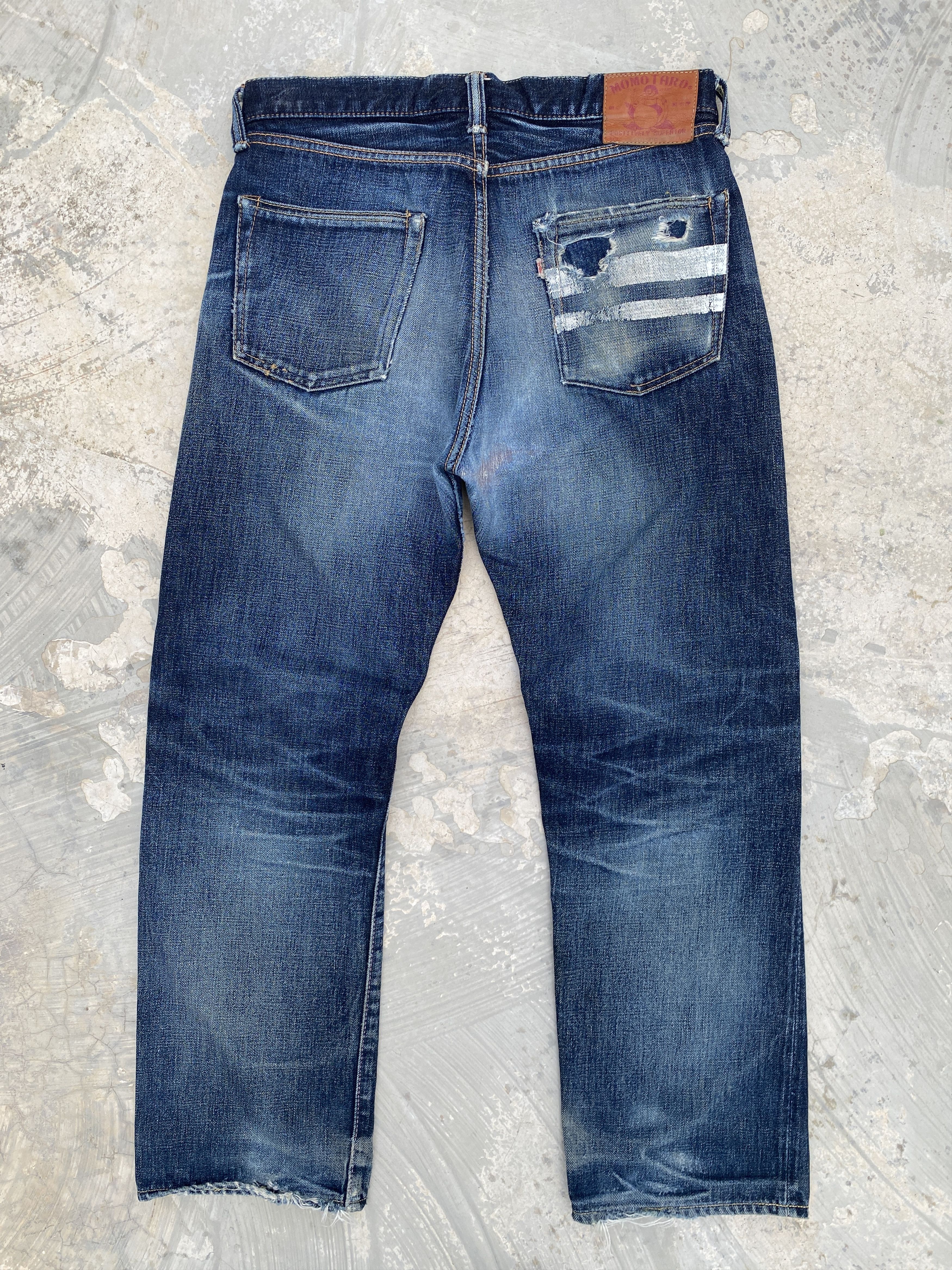 Japanese Brand Momotaro Selvedge Jeans Size US 33 - 1 Thumbnail